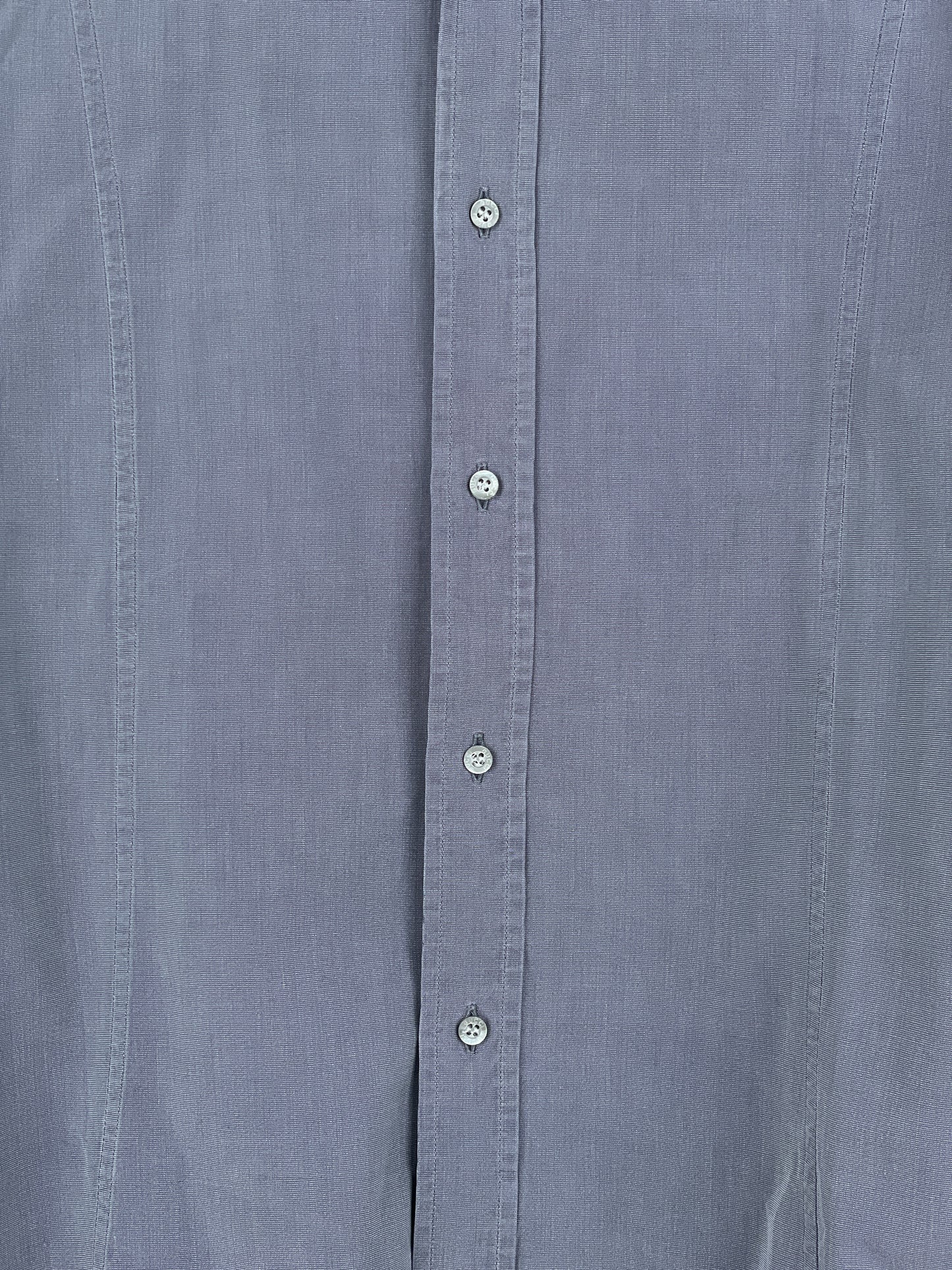 Gucci by Tom Ford 1990s Panelled Button-Up Shirt (grey)