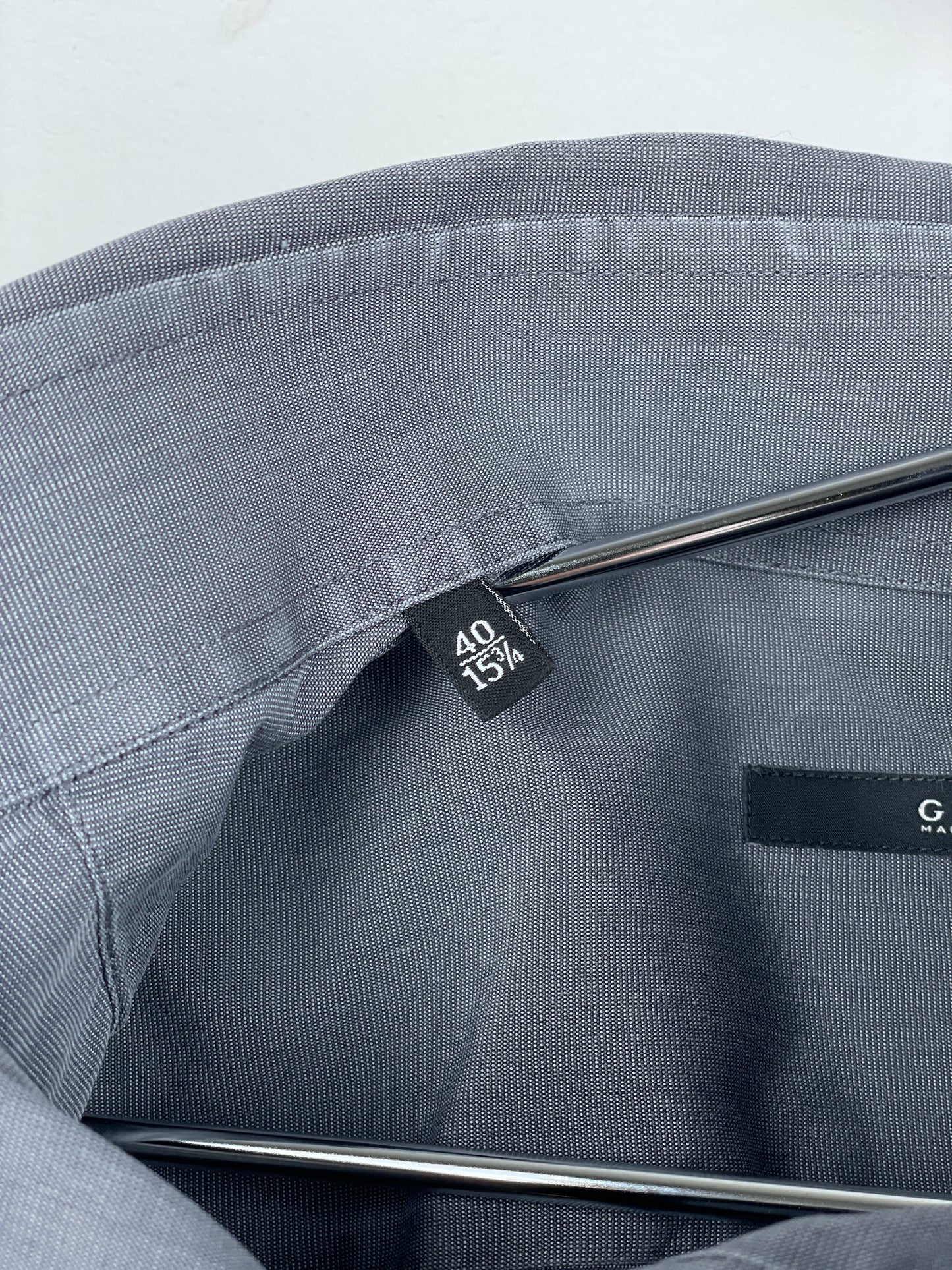 Gucci by Tom Ford 1990s Panelled Button-Up Shirt (grey)