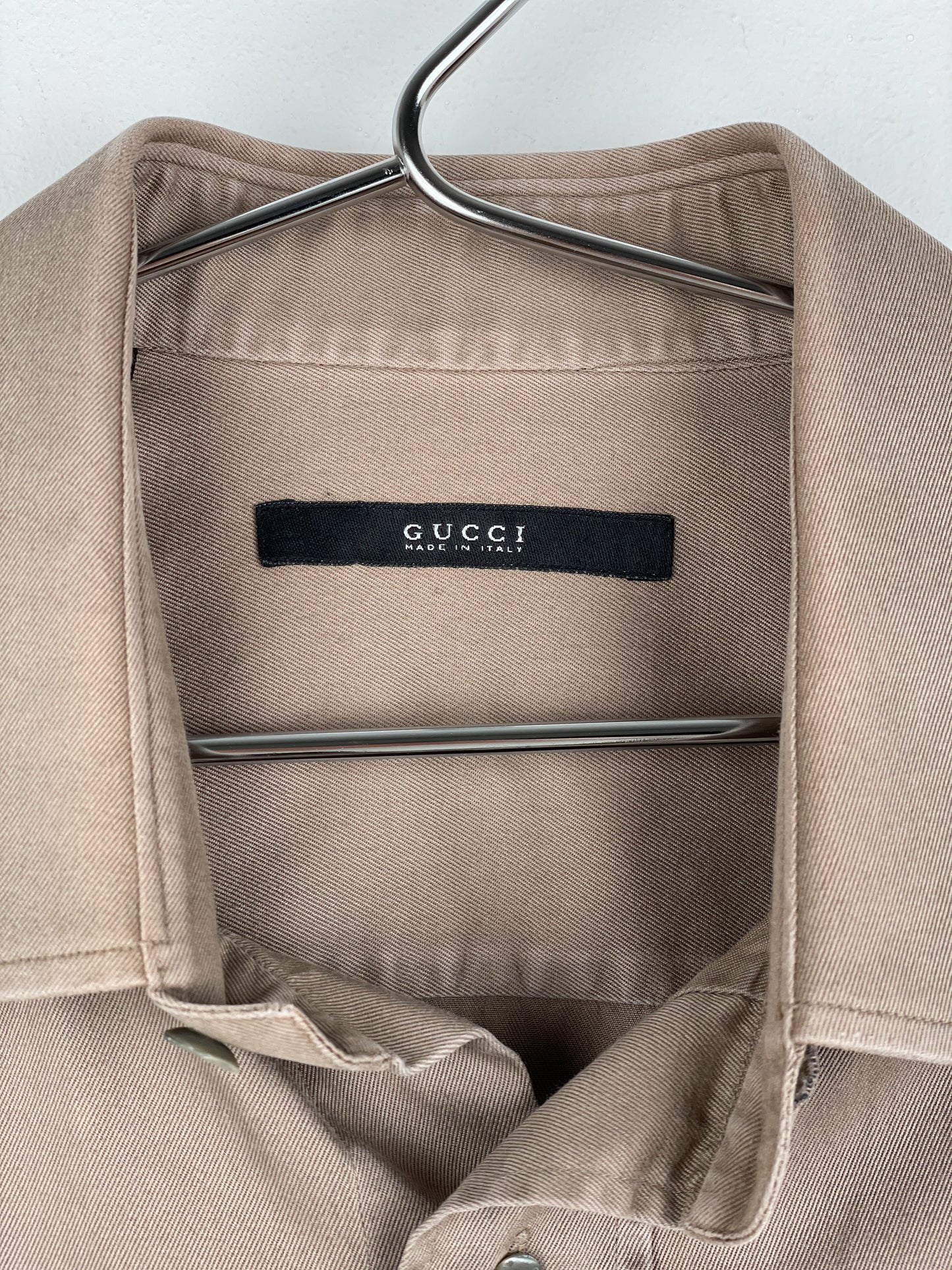 Gucci by Tom Ford SS01 Military-Pocket Button-Up Shirt