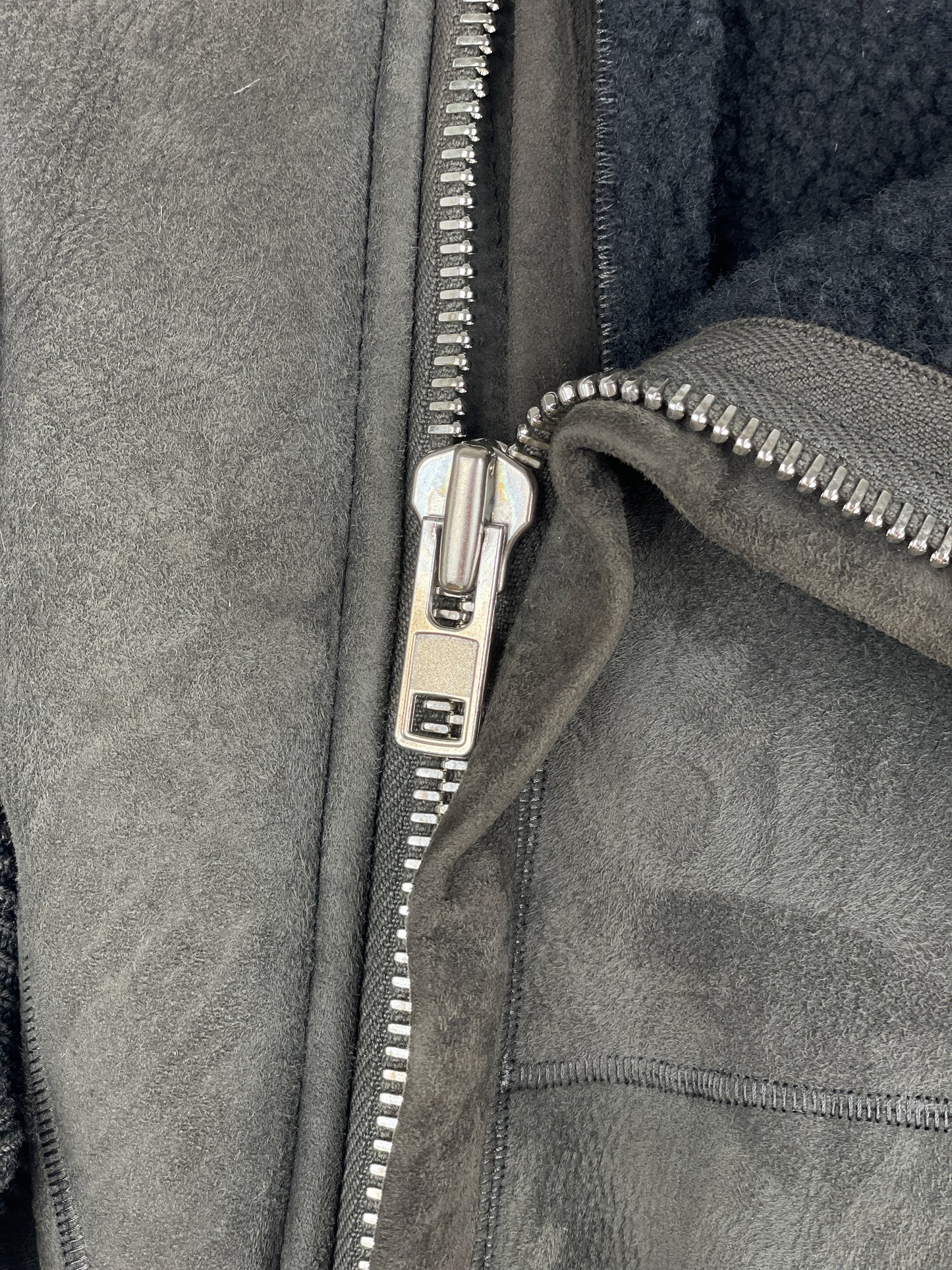 Rick Owens AW14 'Moody' Shearling Leather Mollino Jacket
