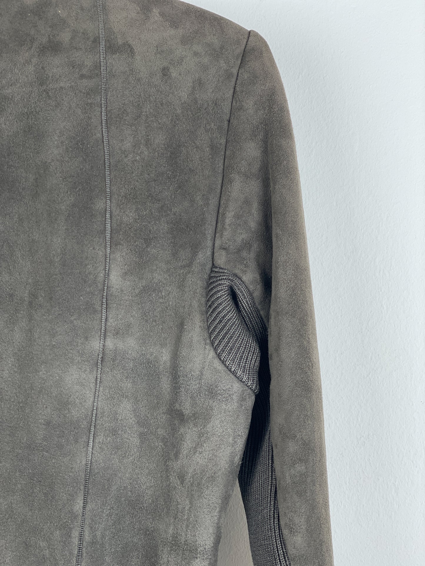 Rick Owens AW14 'Moody' Shearling Leather Mollino Jacket
