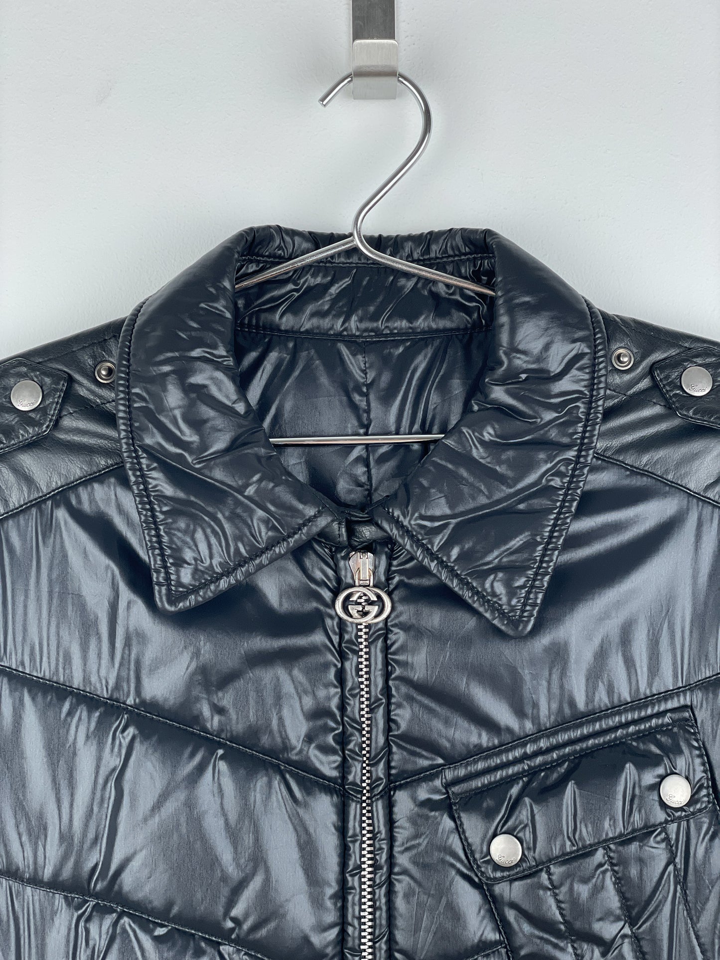 Gucci by Tom Ford AW97 Quilted Biker Puffer Jacket