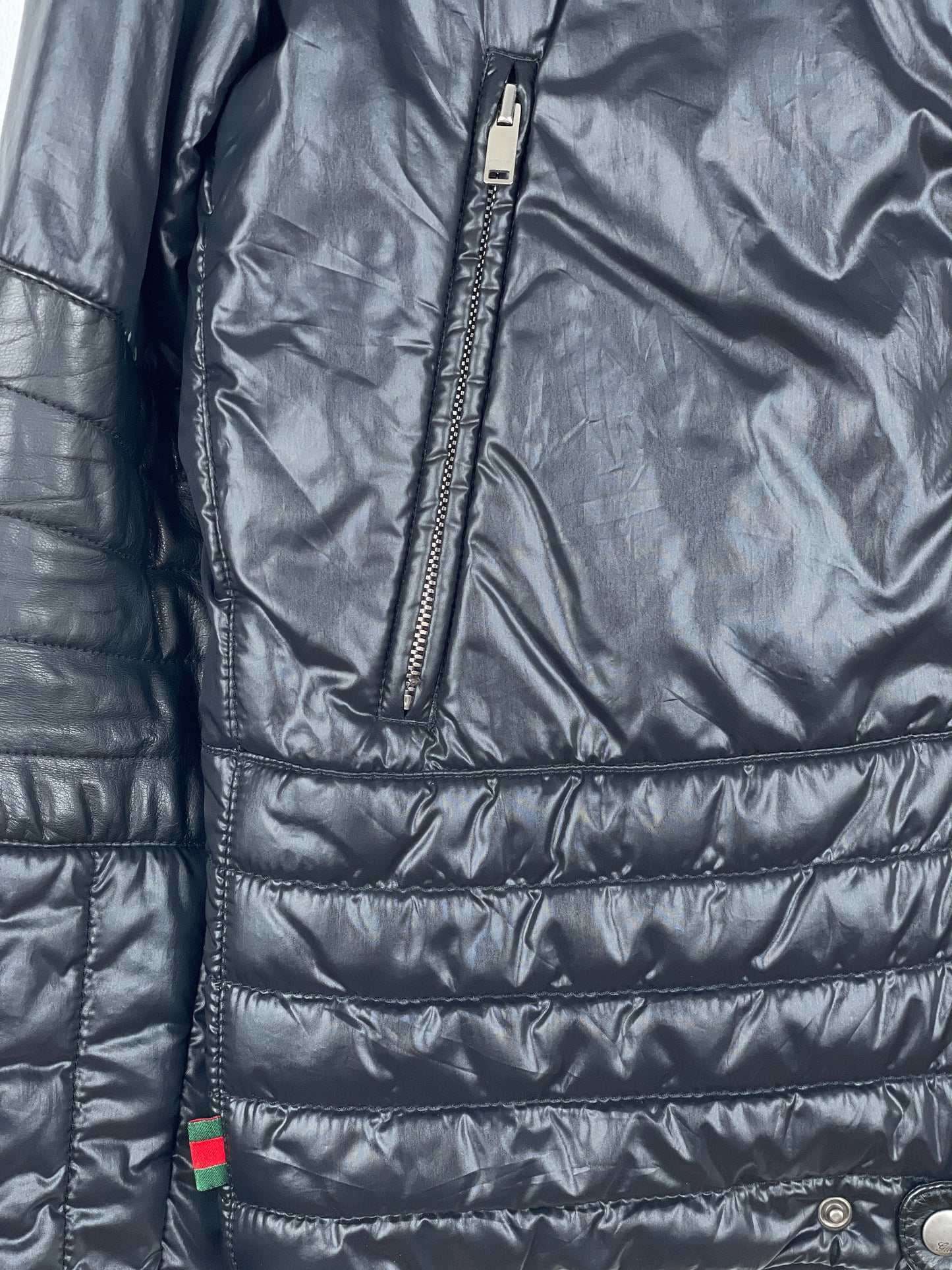 Gucci by Tom Ford AW97 Quilted Biker Puffer Jacket