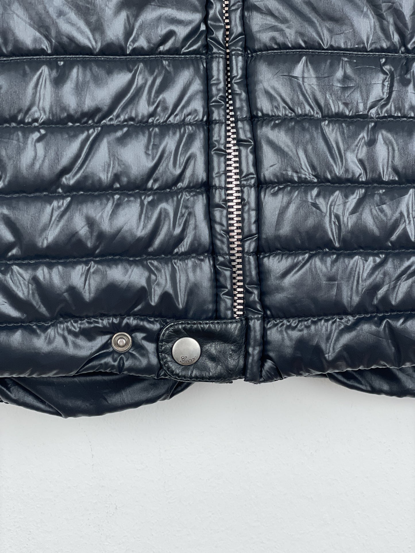 Gucci by Tom Ford AW97 Quilted Biker Puffer Jacket