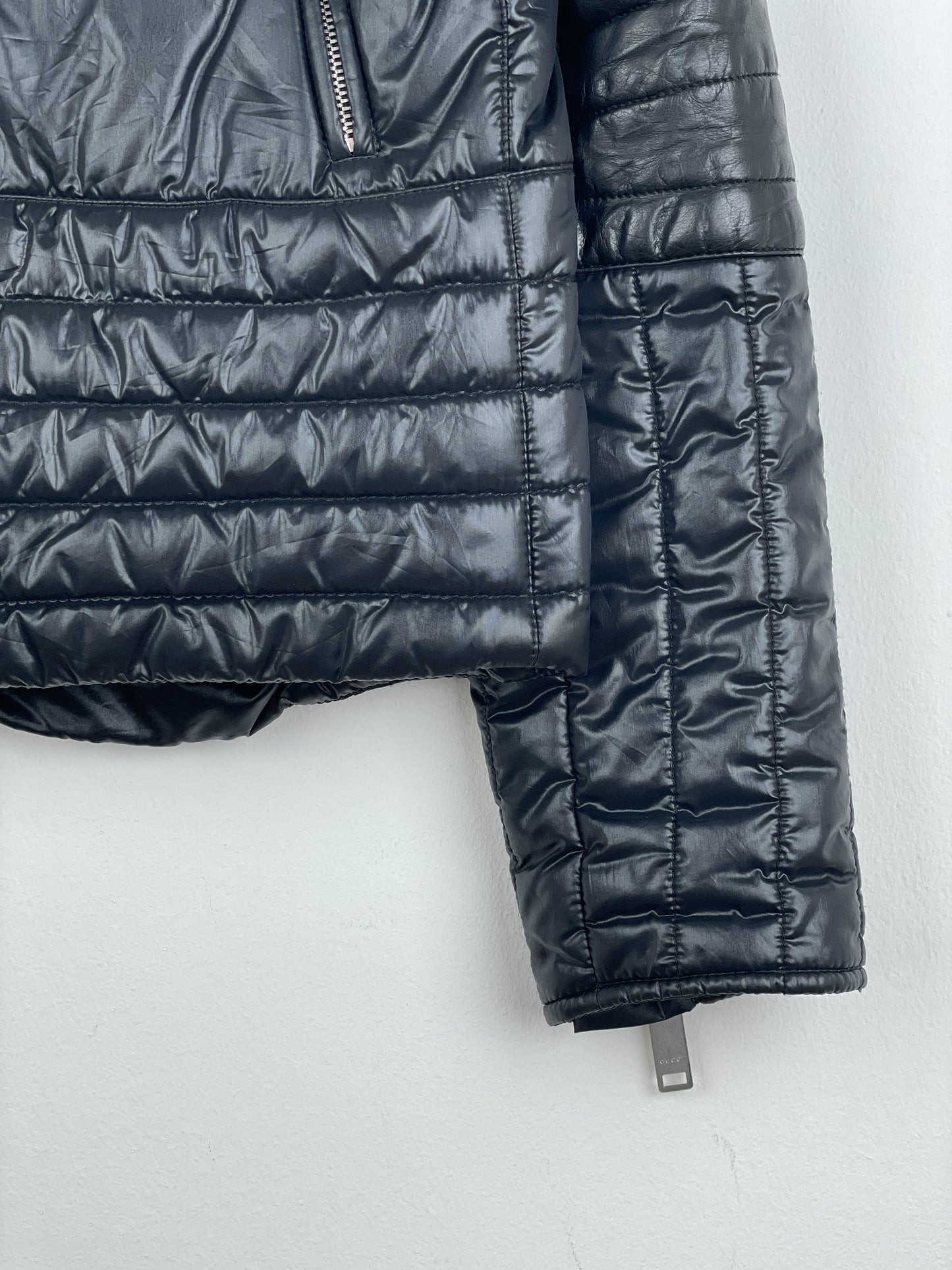 Gucci by Tom Ford AW97 Quilted Biker Puffer Jacket