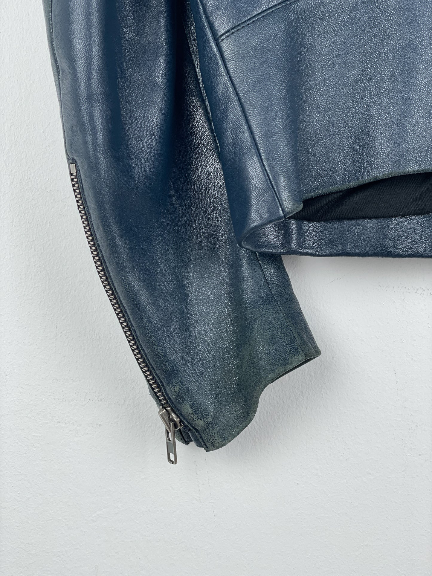 Maison Margiela AW06 5-Zip Leather Biker Jacket