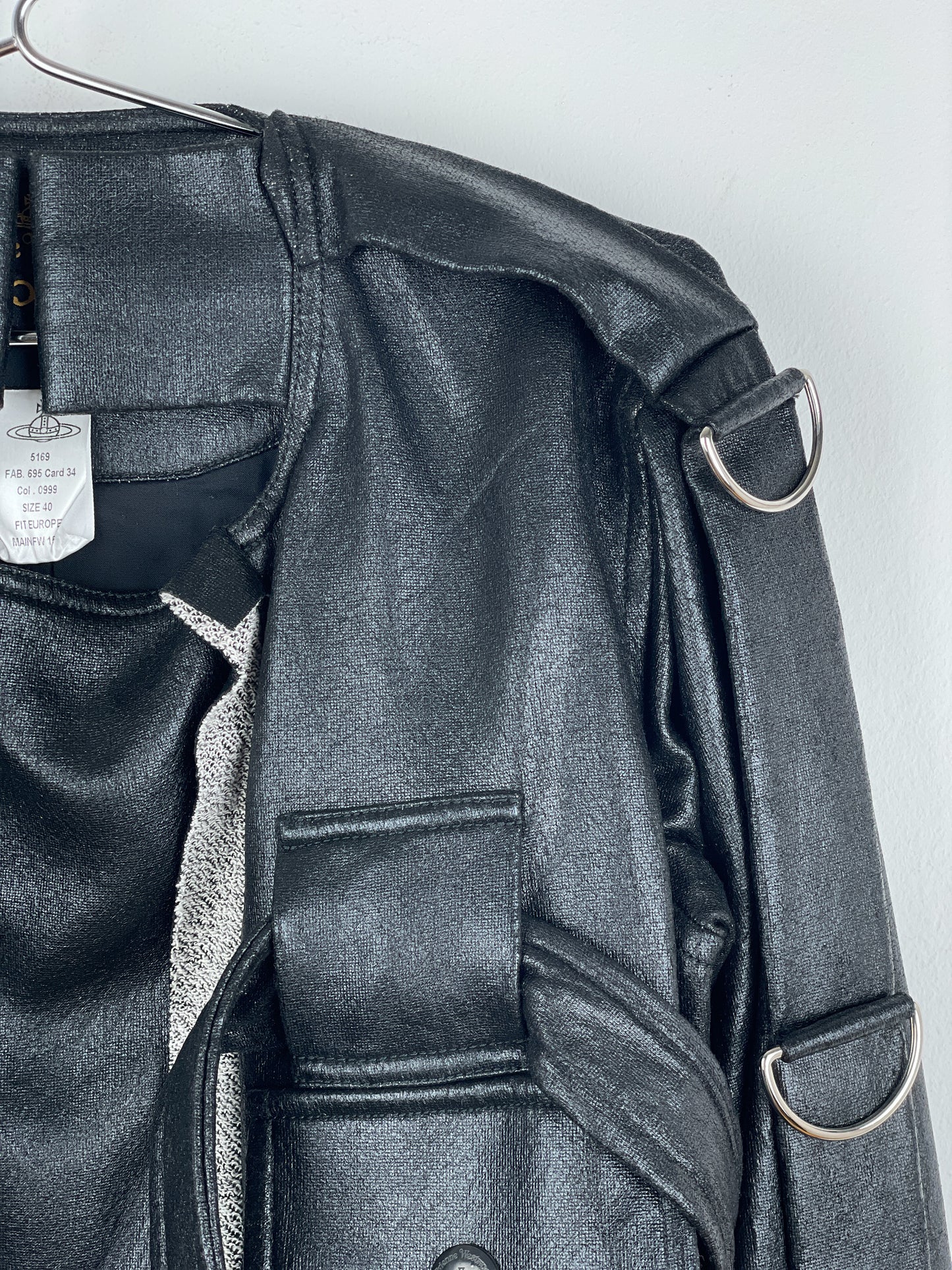 Vivienne Westwood Coated Bondage Jacket