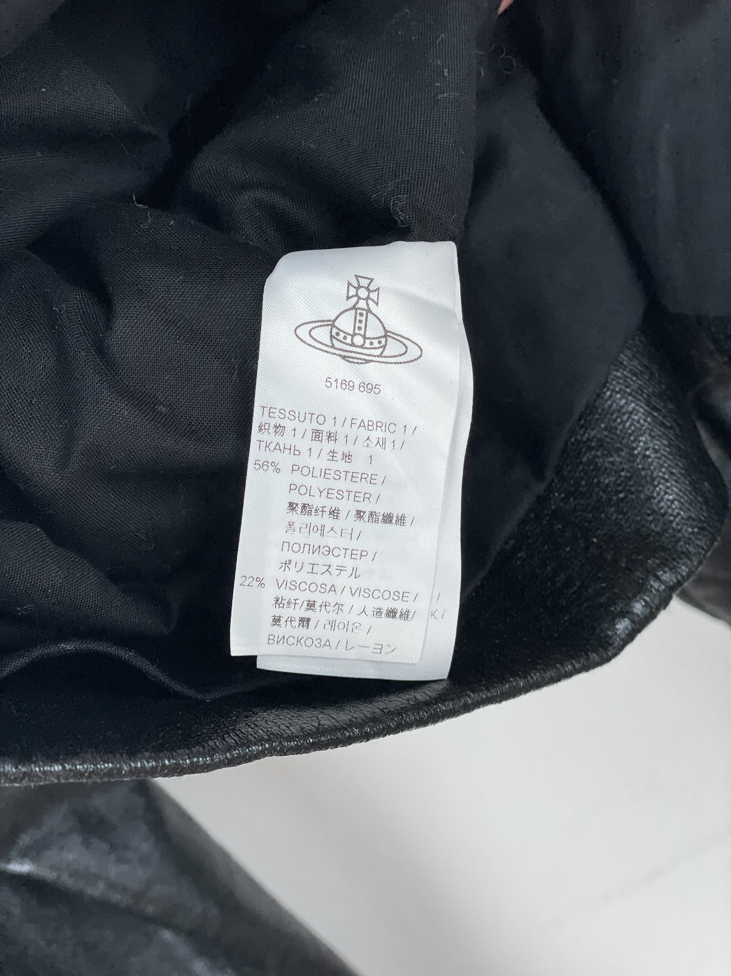 Vivienne Westwood Coated Bondage Jacket
