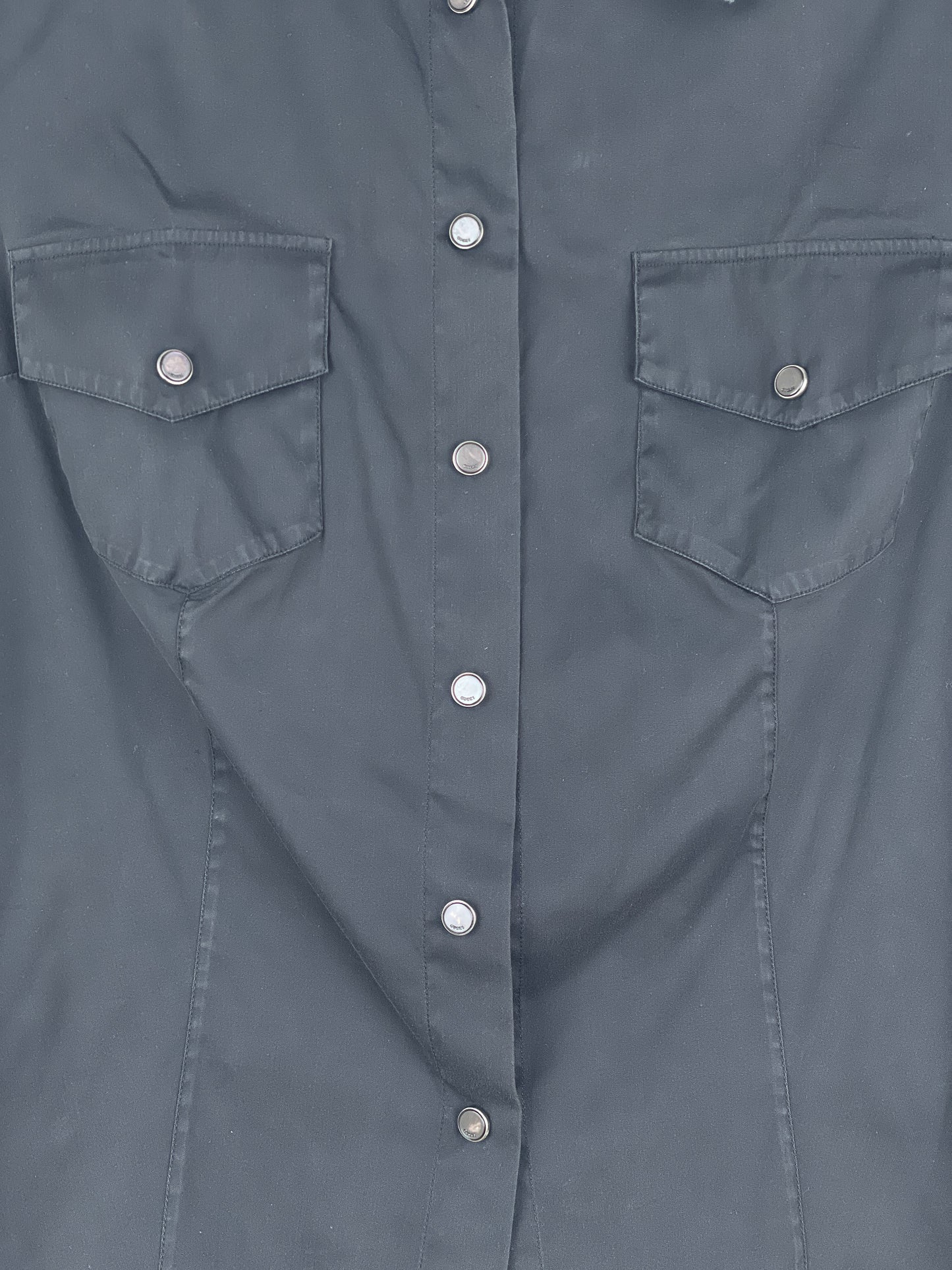 Gucci by Tom Ford SS04 Pearl-Button Cowboy Western Button-Up Shirt