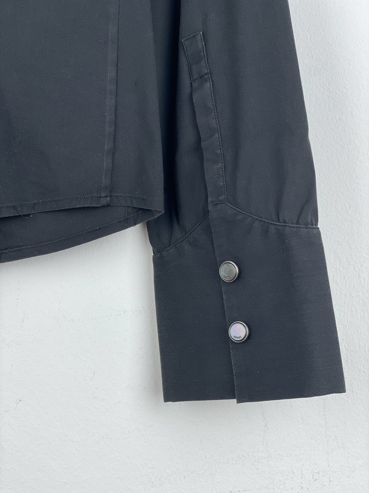 Gucci by Tom Ford SS04 Pearl-Button Cowboy Western Button-Up Shirt