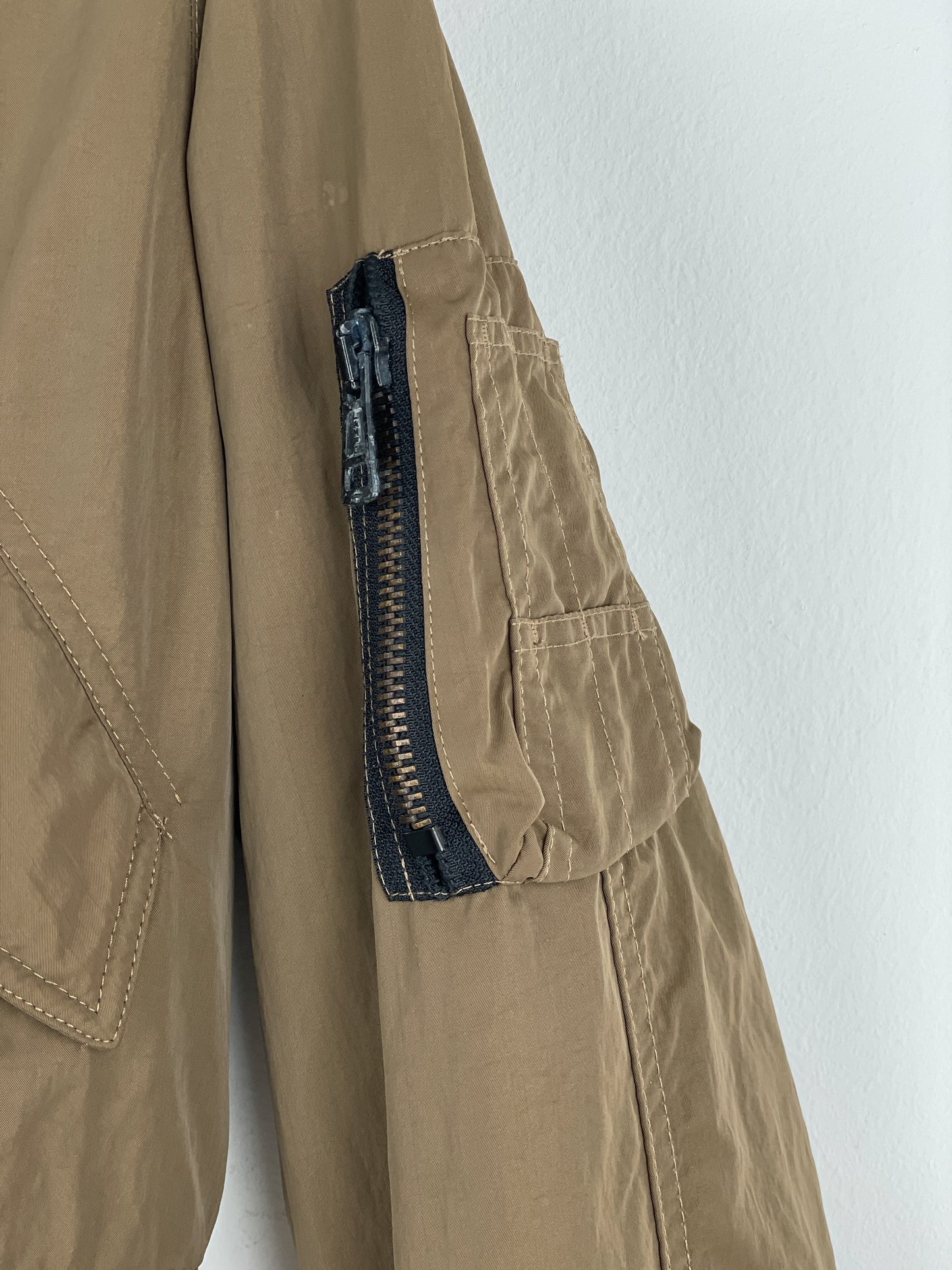 Jean Paul Gaultier 1990s Reversible Cropped MA-1 Bomber Jacket