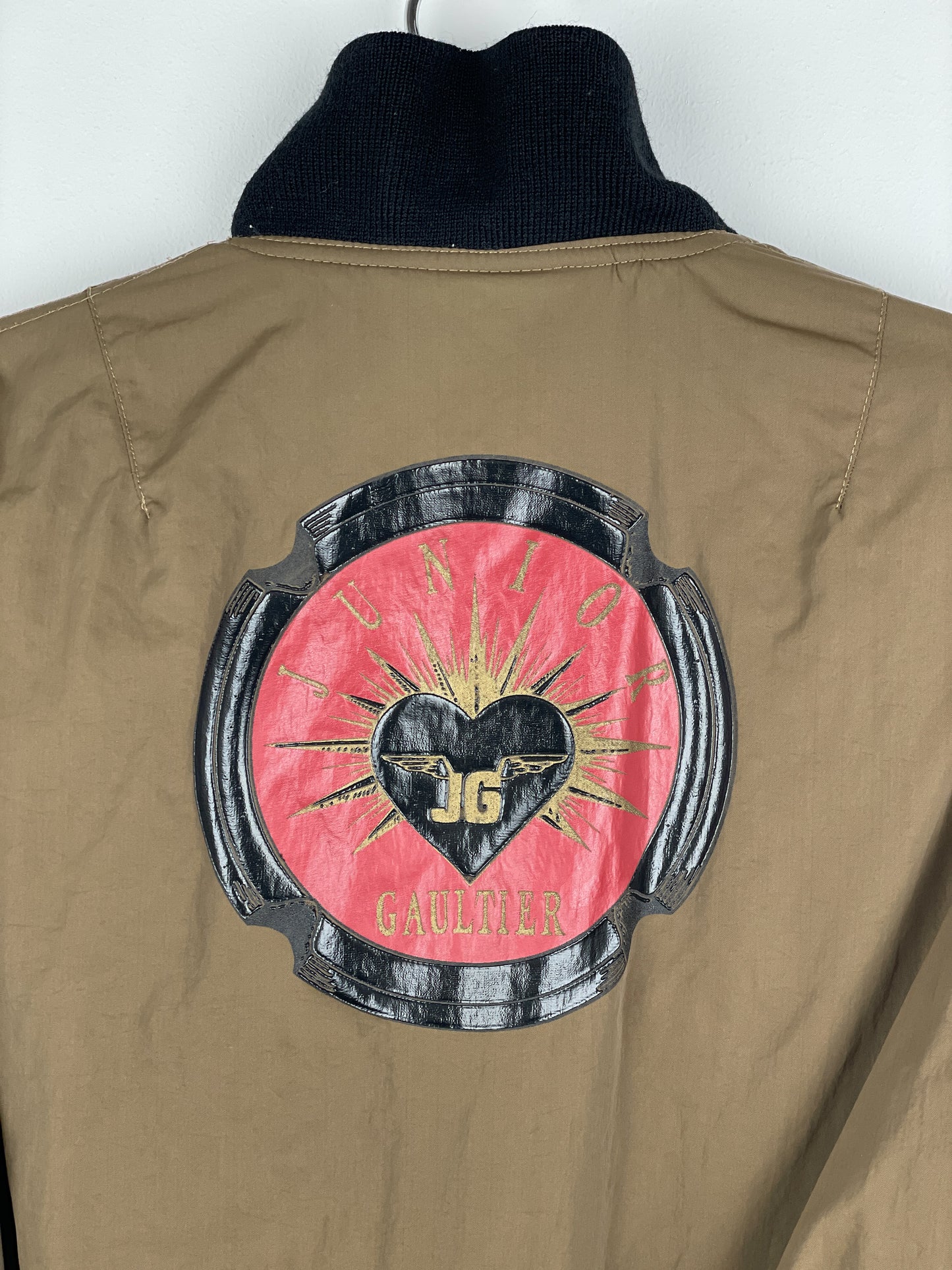 Jean Paul Gaultier 1990s Reversible Cropped MA-1 Bomber Jacket