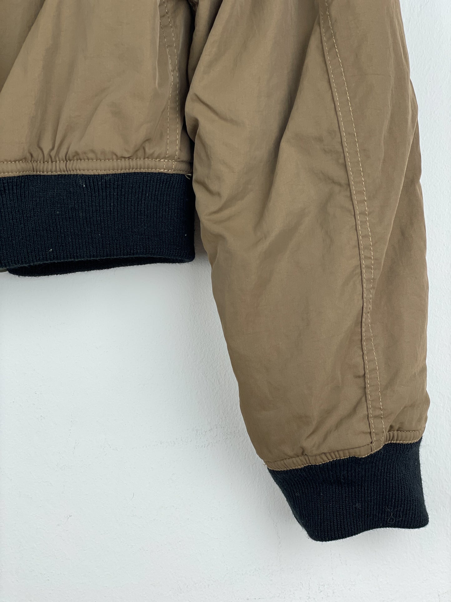 Jean Paul Gaultier 1990s Reversible Cropped MA-1 Bomber Jacket