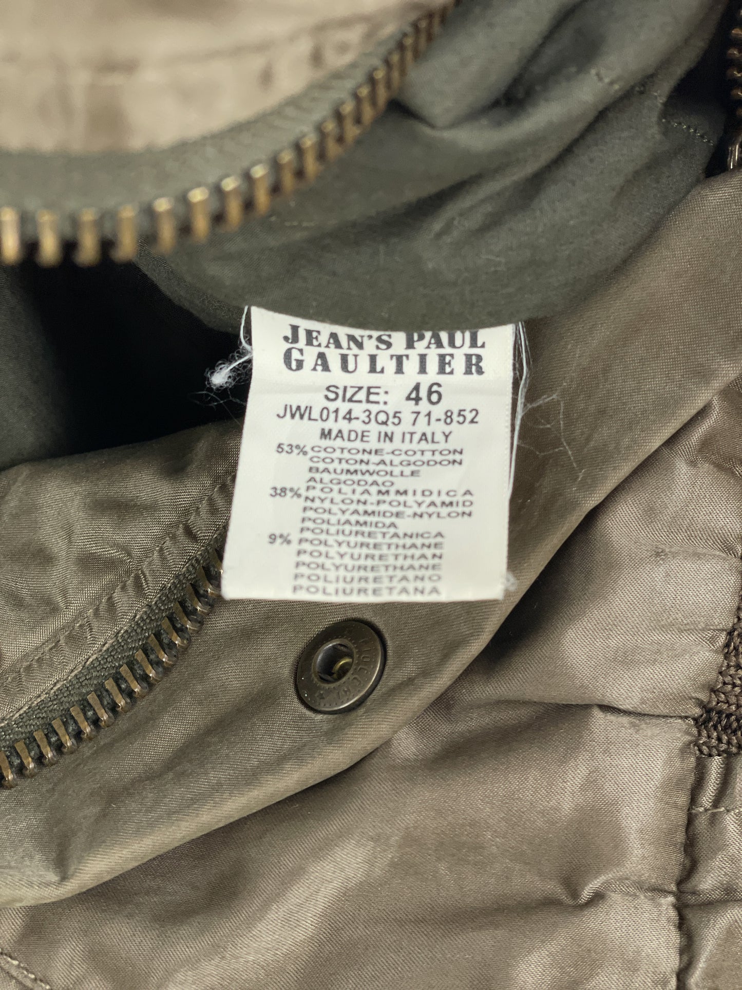Jean Paul Gaultier 1990s Belted Bondage Bomber Jacket