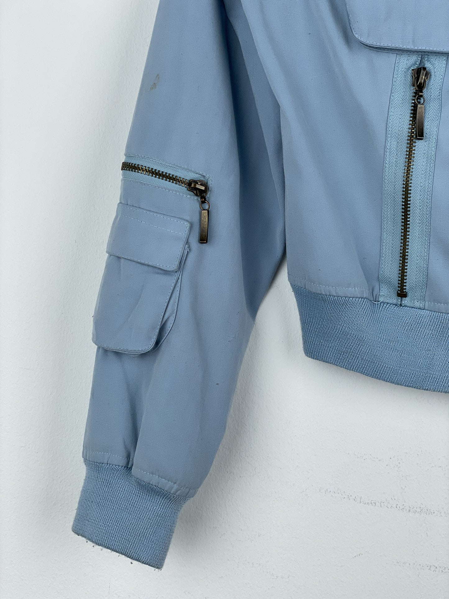 Dolce & Gabbana 2000s Multi-Pocket Military Cargo Bomber Jacket