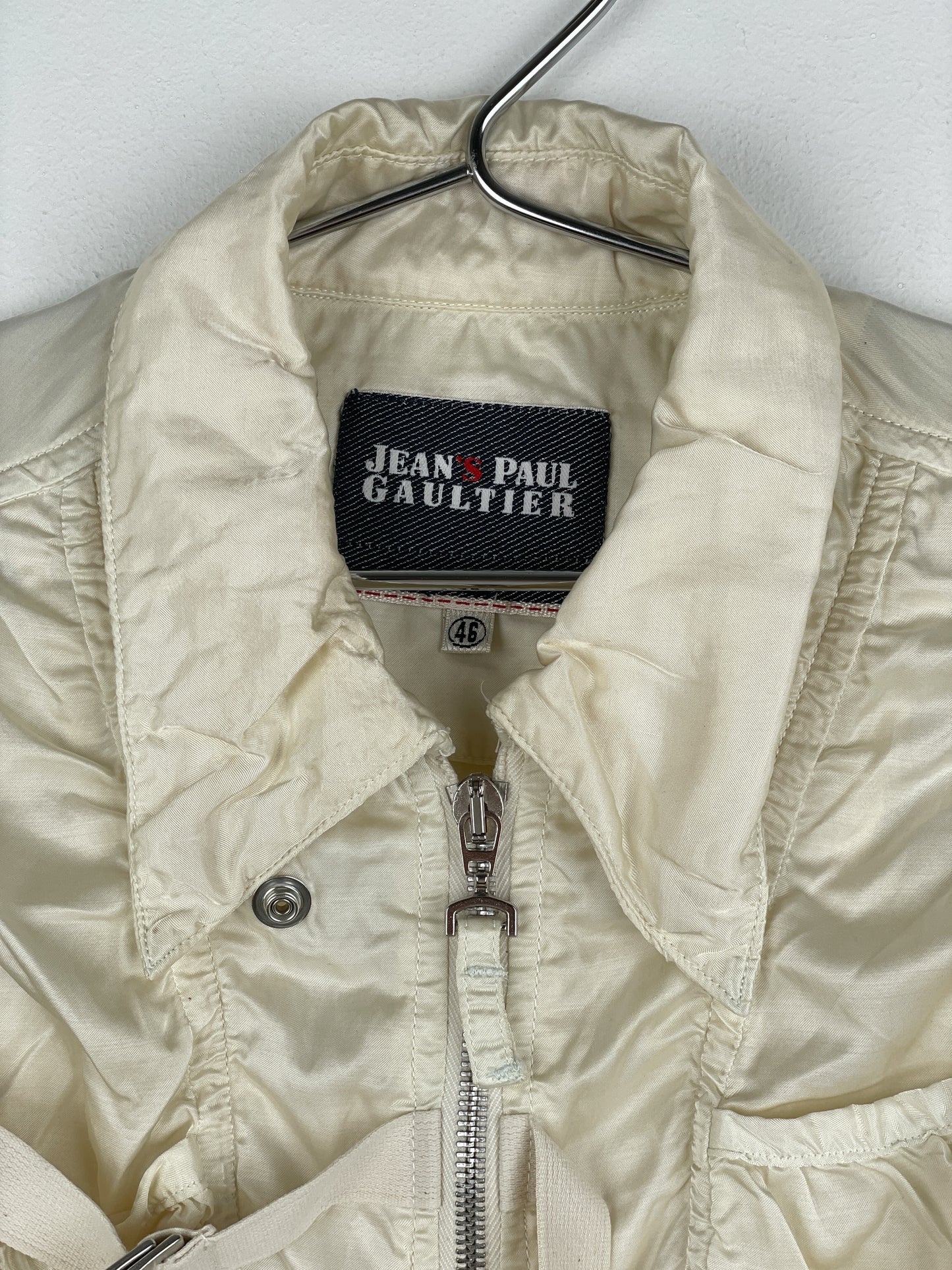 Jean Paul Gaultier 1990s Bondage-Strap Jacket white