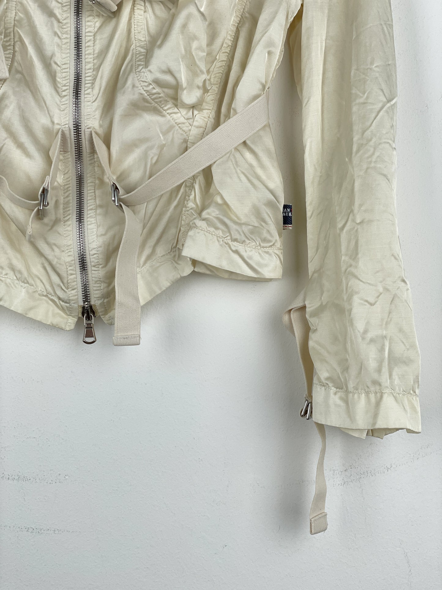 Jean Paul Gaultier 1990s Bondage-Strap Jacket white