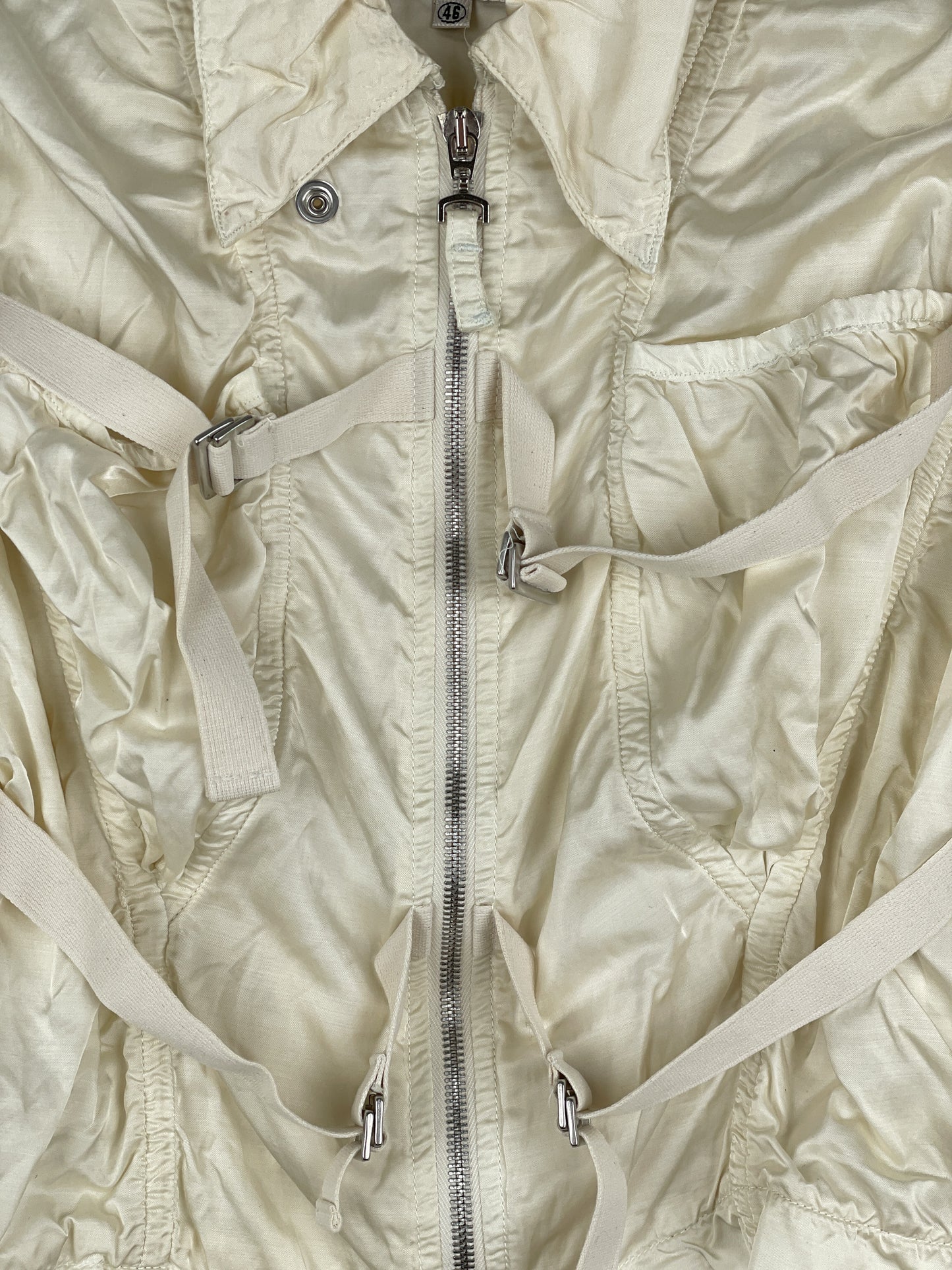 Jean Paul Gaultier 1990s Bondage-Strap Jacket white