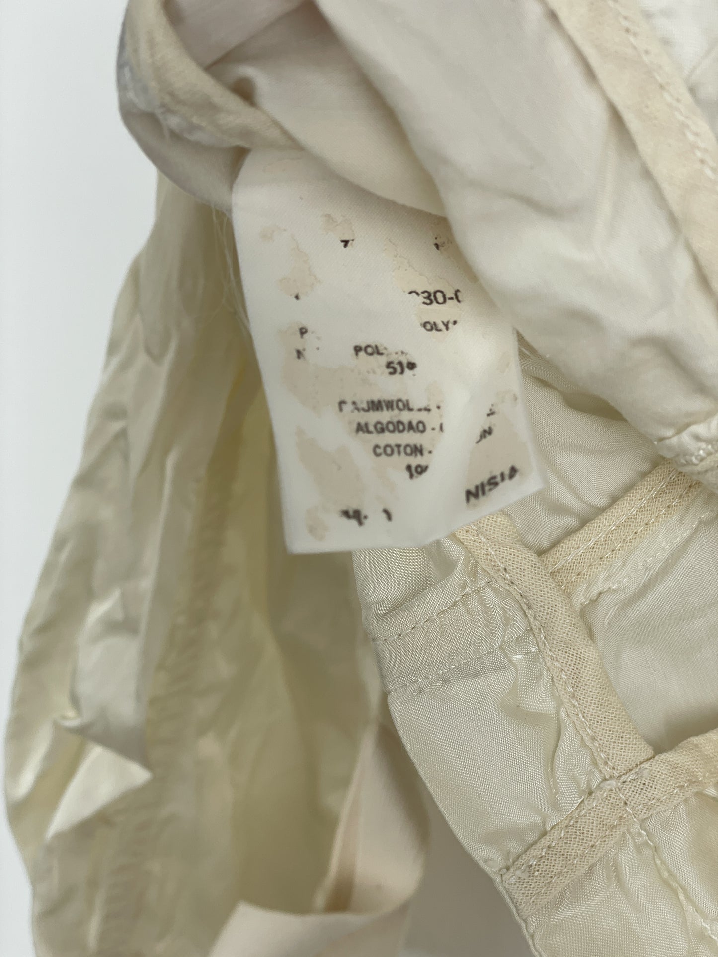 Jean Paul Gaultier 1990s Bondage-Strap Jacket white