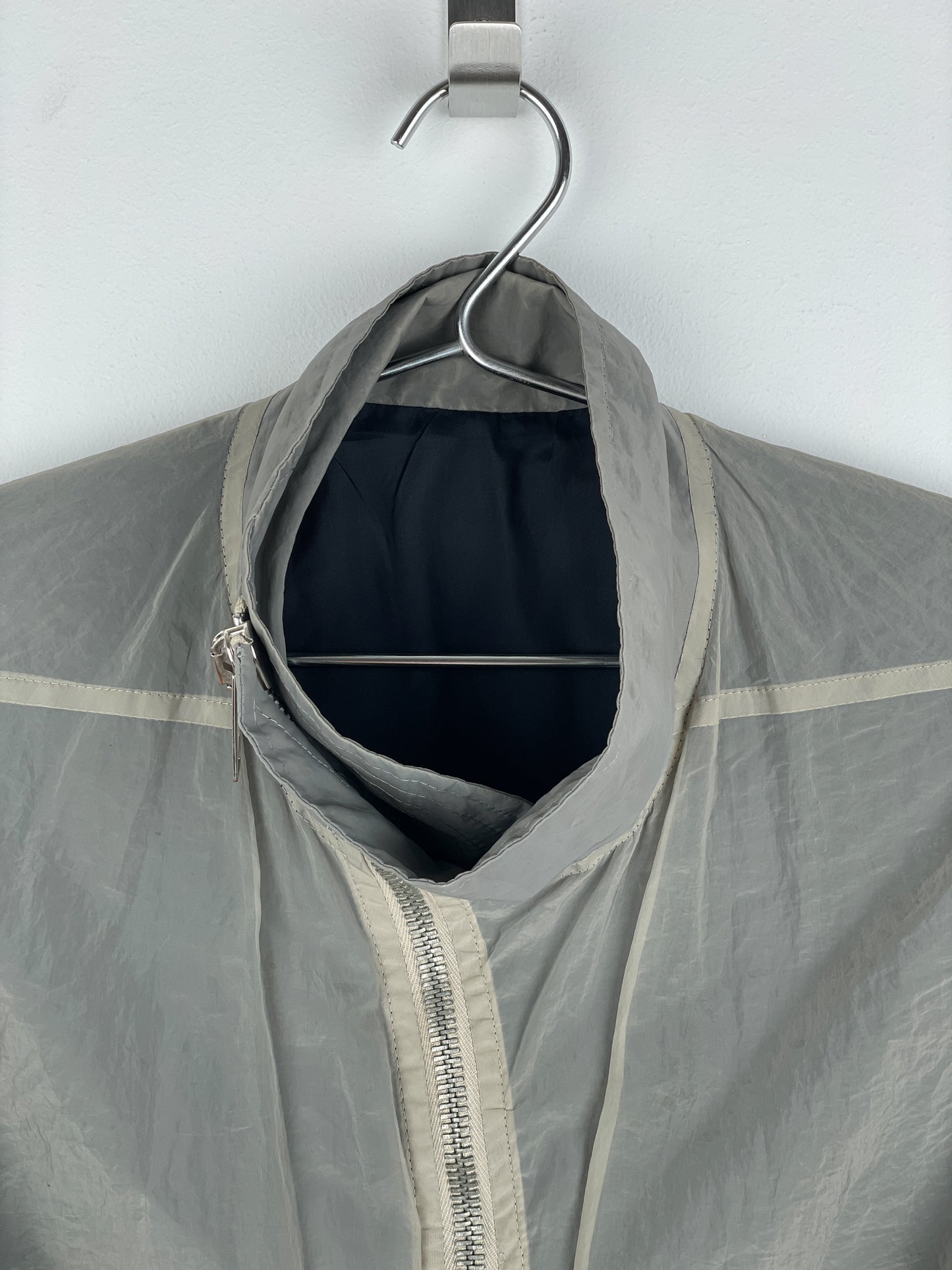Rick Owens SS14 'Vicious' Translucent Mollino Aircut Biker Jacket