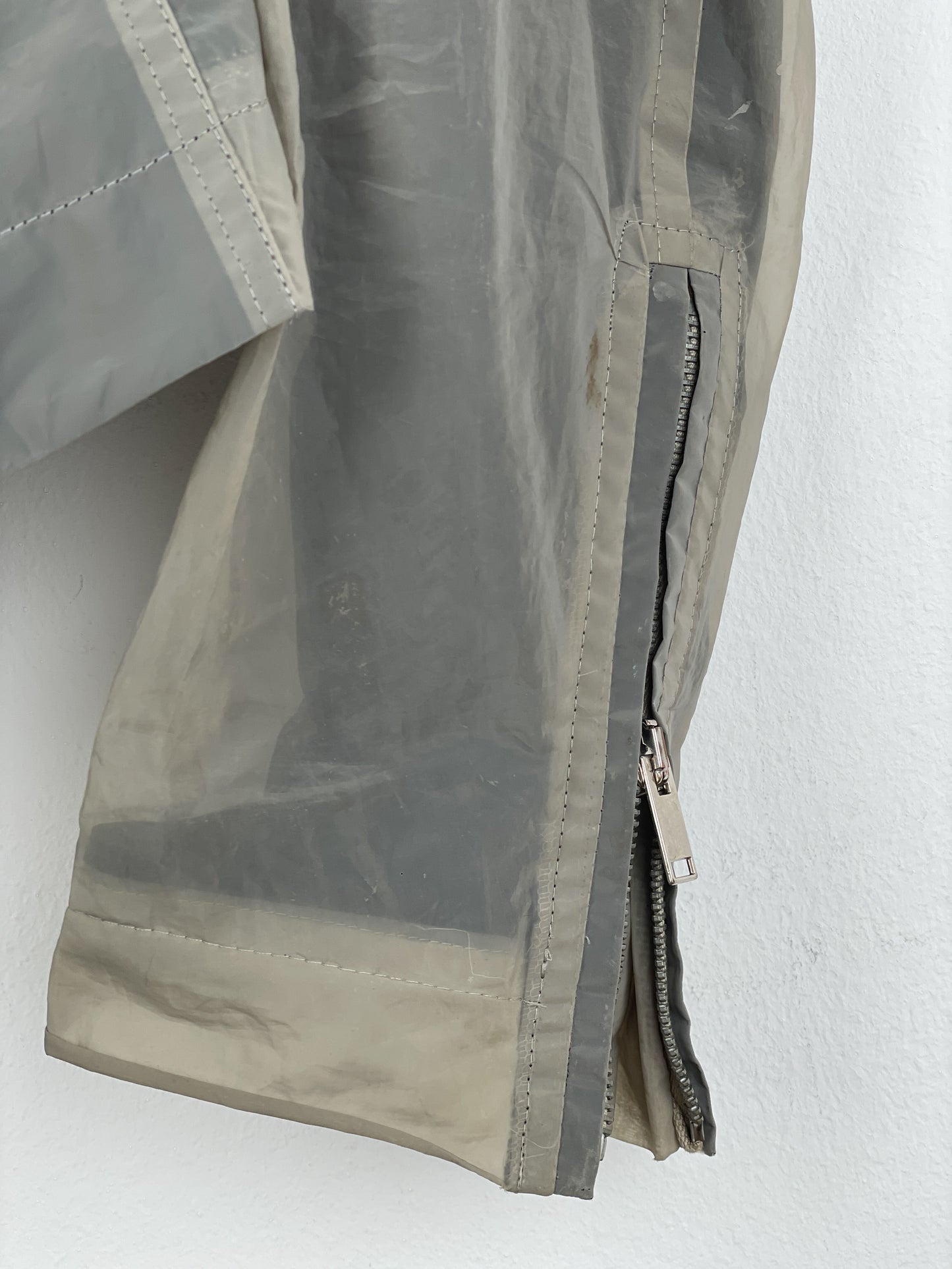 Rick Owens SS14 'Vicious' Translucent Mollino Aircut Biker Jacket