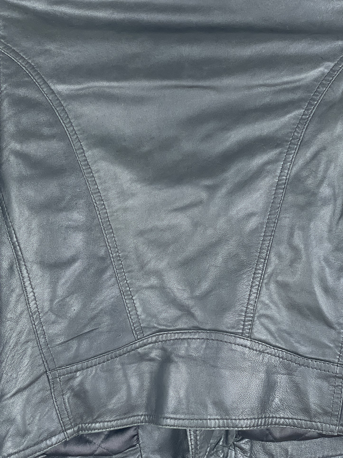 Jean Paul Gaultier 1990s Cropped Leather Biker Jacket