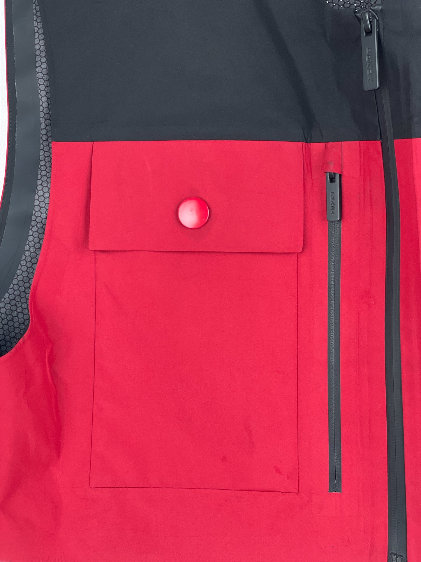 Prada Extreme-Tex Waterproof Cropped Cargo Shell Vest