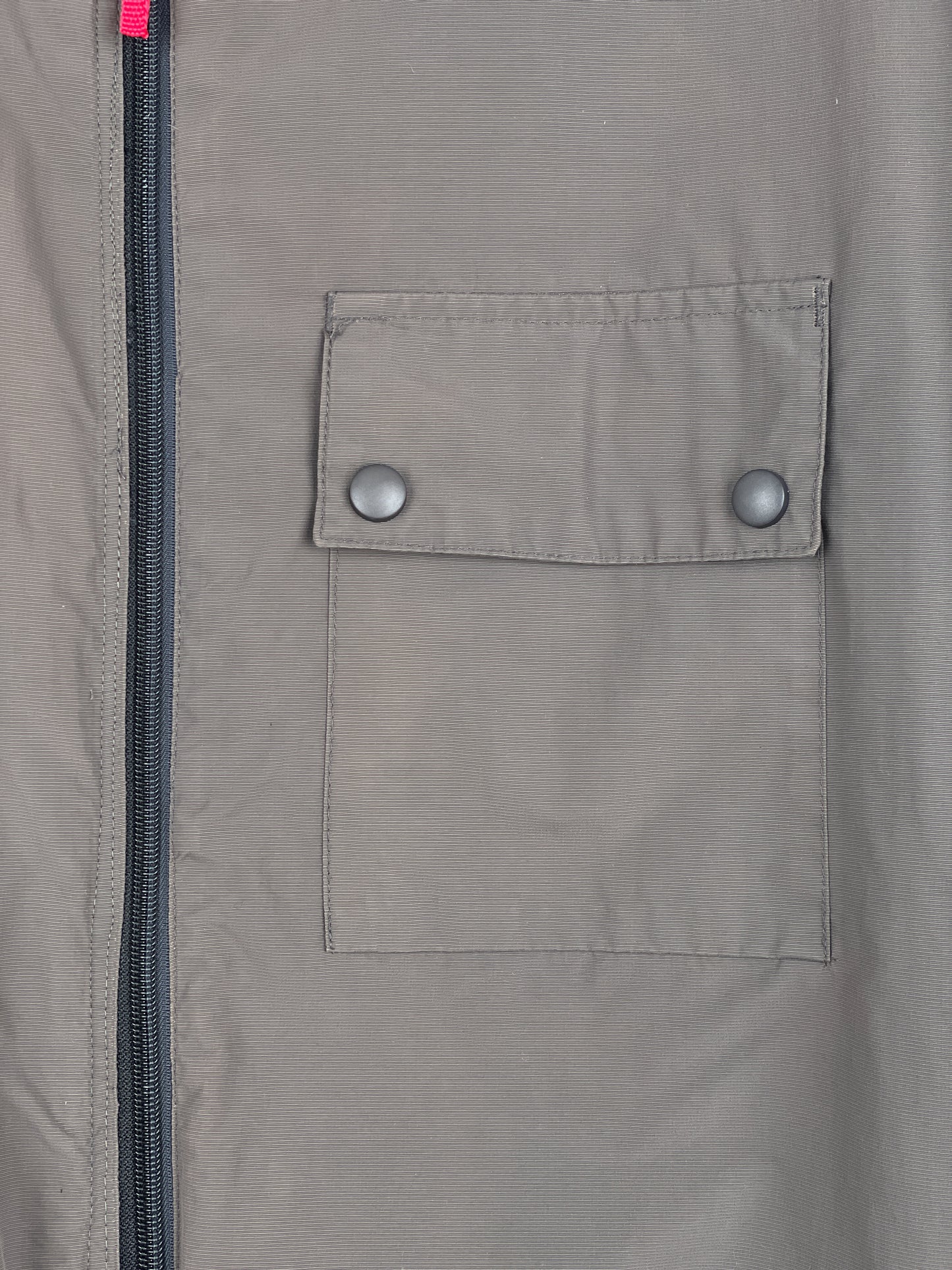 Prada Linea Rossa 2000s Red Tab Cargo Jacket