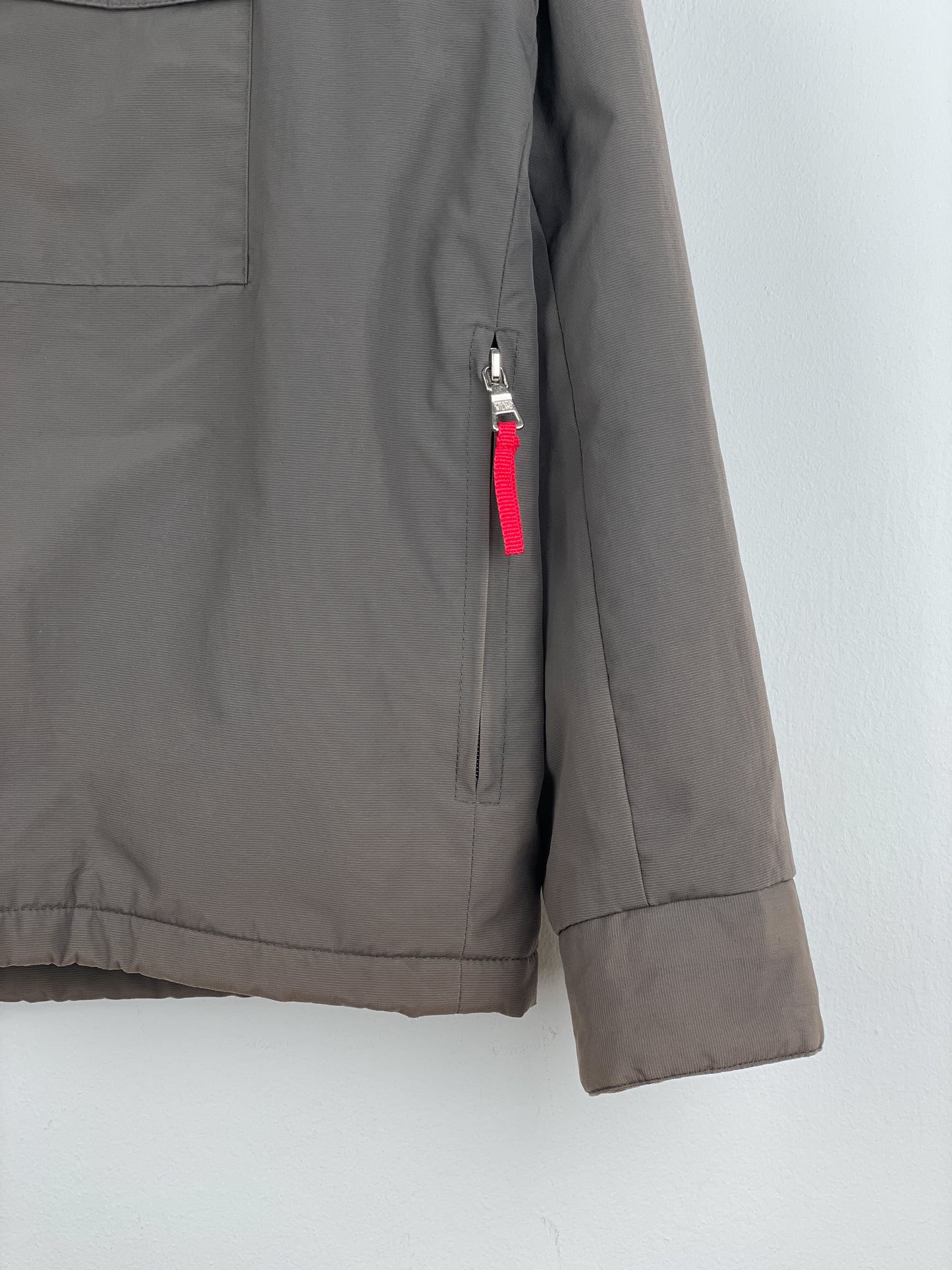 Prada Linea Rossa 2000s Red Tab Cargo Jacket
