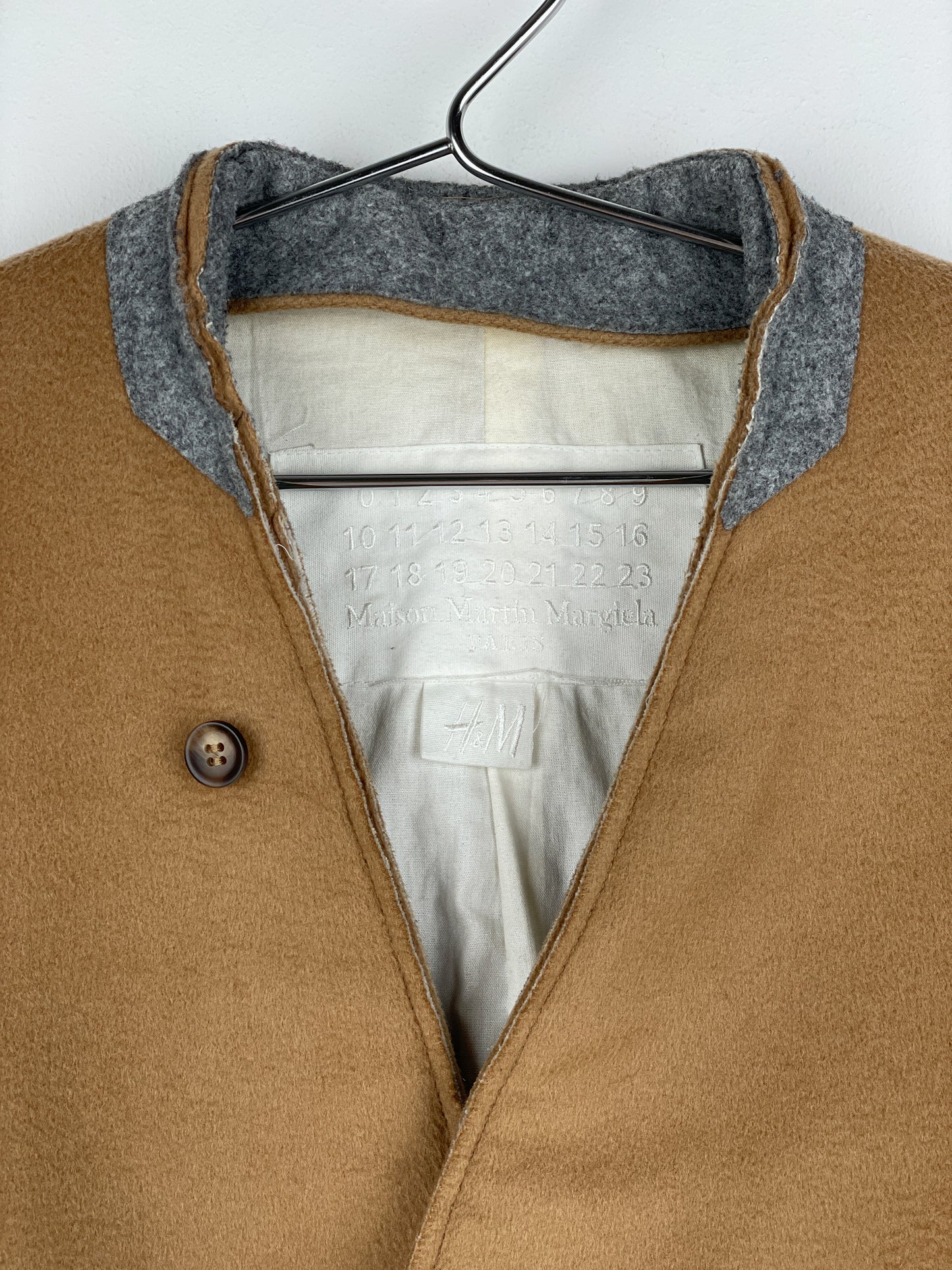 Maison Margiela x H&M SS12 Reconstructed Lapel Coat