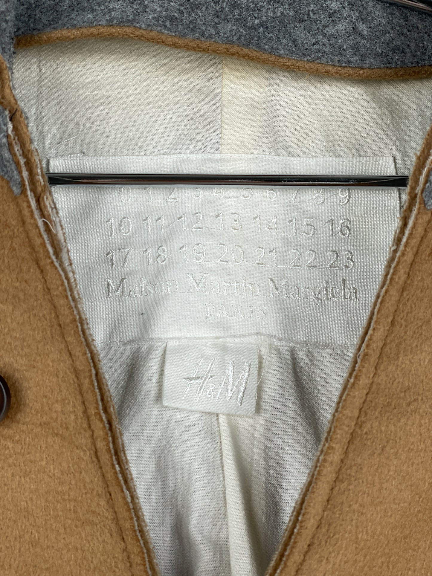 Maison Margiela x H&M SS12 Reconstructed Lapel Coat