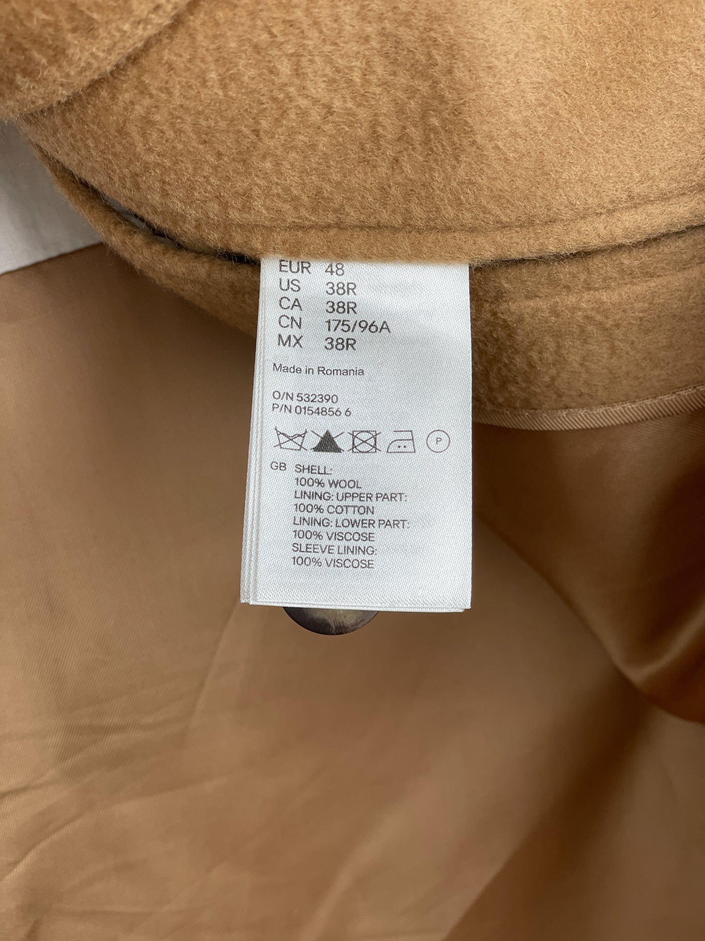 Maison Margiela x H&M SS12 Reconstructed Lapel Coat