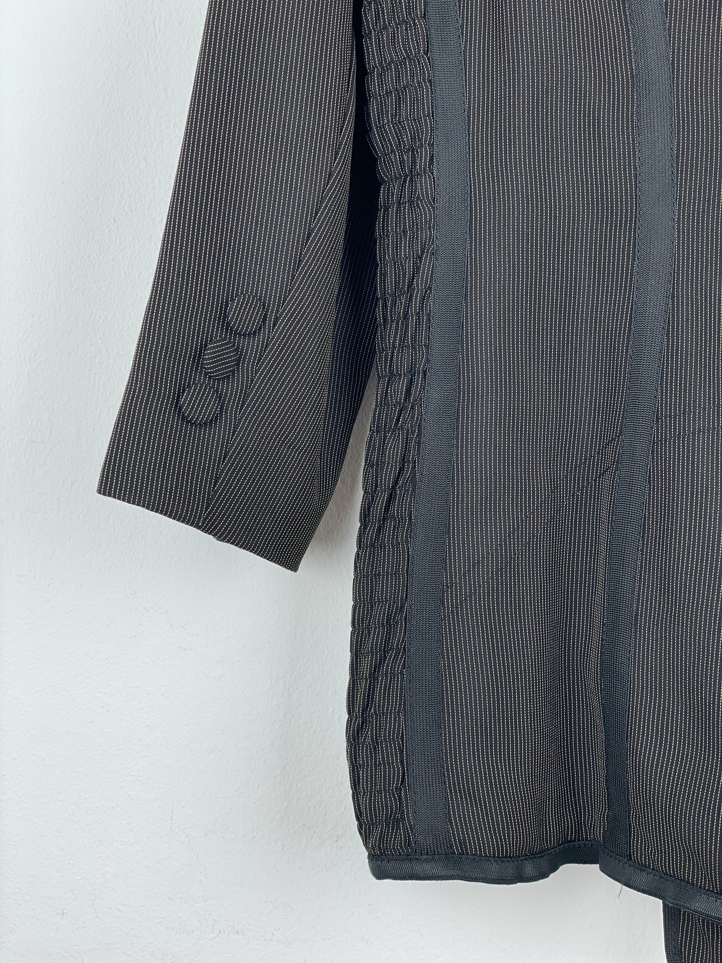 Jean Paul Gaultier AW89 ‘Femmes Entre Elles’ Deconstructed Bondage Multi-Zipper Blazer