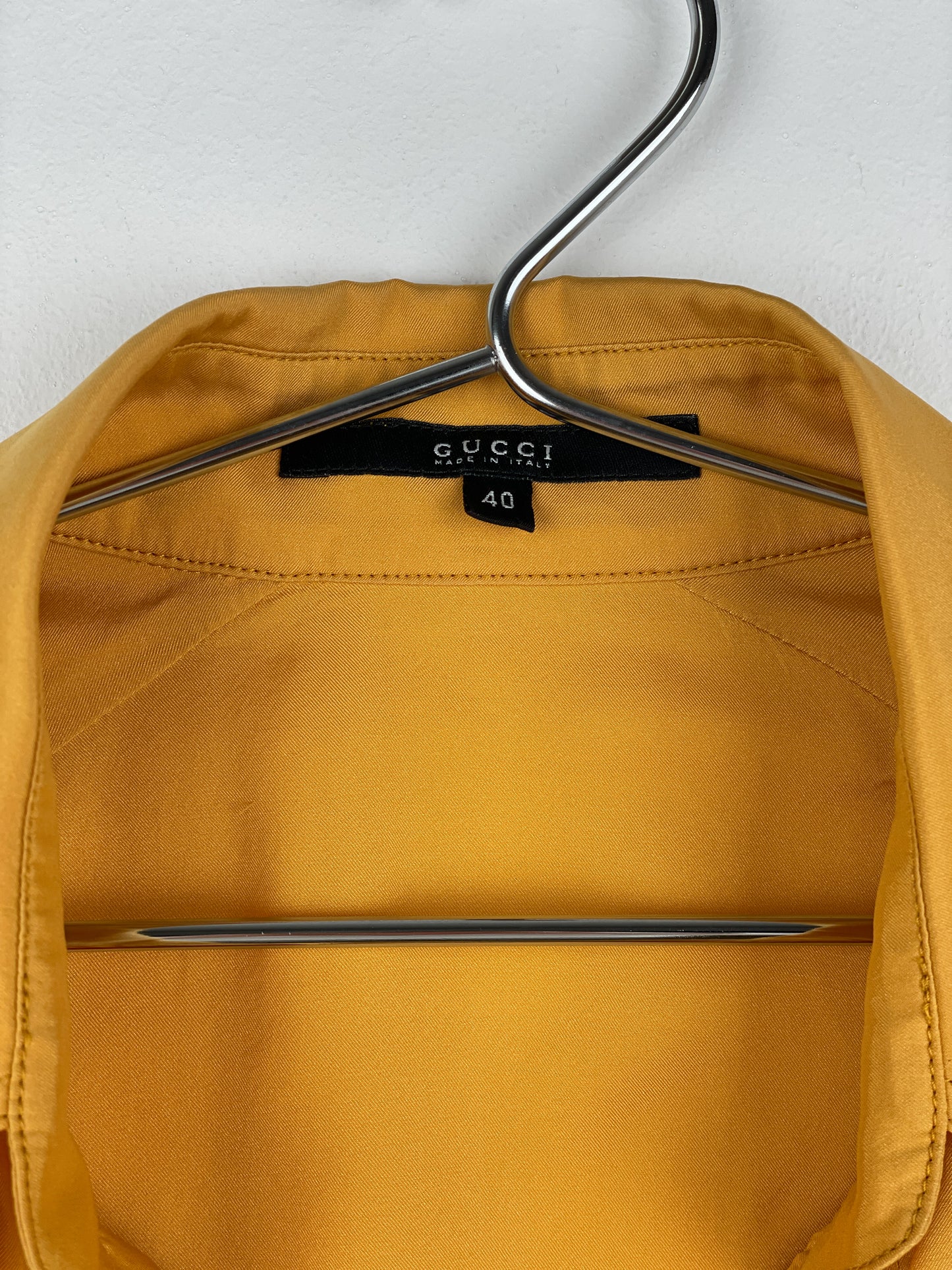 Gucci by Tom Ford 1990s Chest-Pocket Blouse