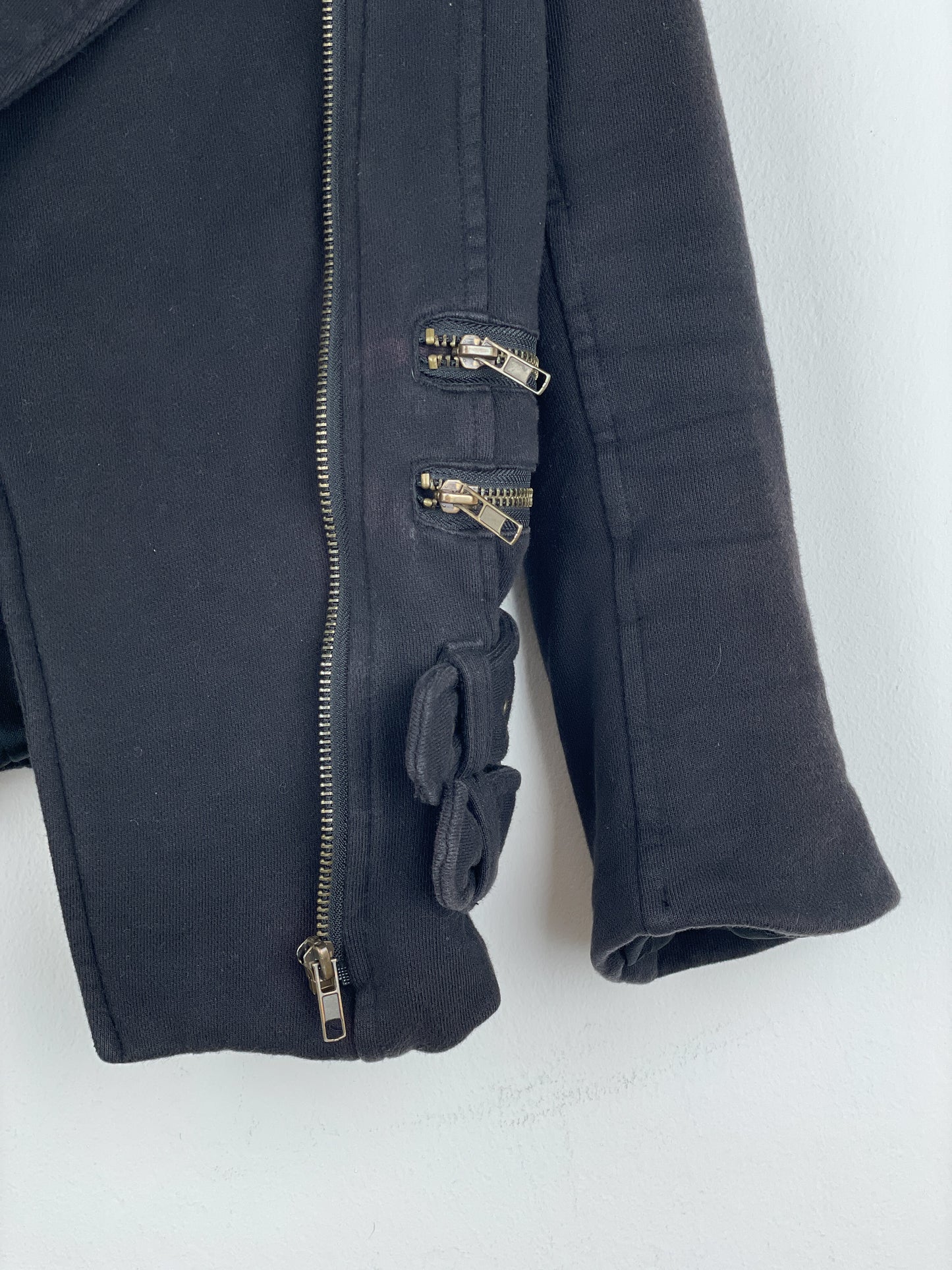 Balmain Military Patch Biker Jacket