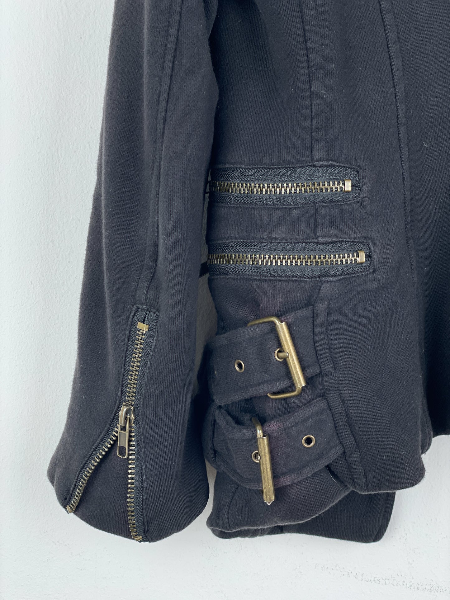 Balmain Military Patch Biker Jacket