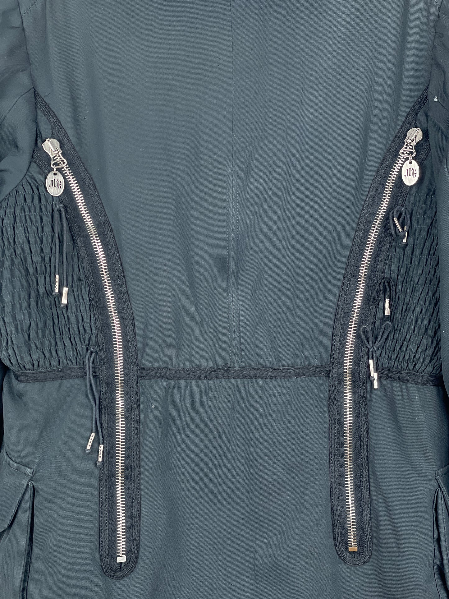 Jean Paul Gaultier AW89 'Femmes entre Elles' Zipper Fur Coat