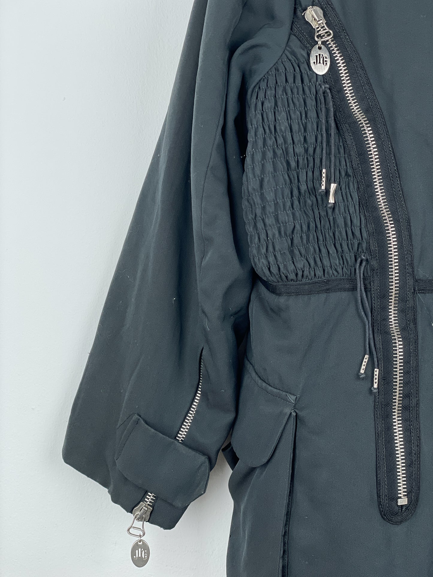 Jean Paul Gaultier AW89 'Femmes entre Elles' Zipper Fur Coat