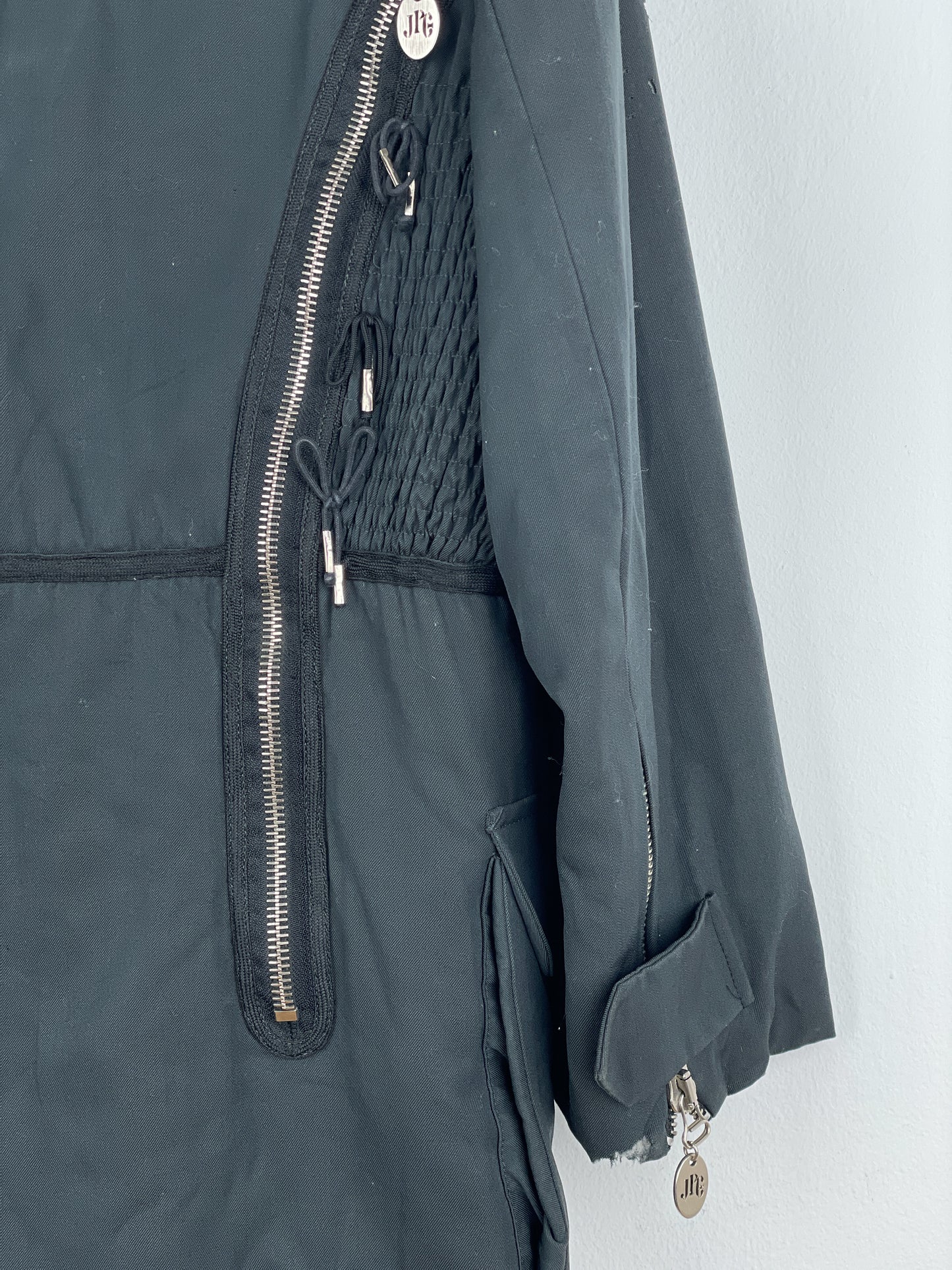Jean Paul Gaultier AW89 'Femmes entre Elles' Zipper Fur Coat