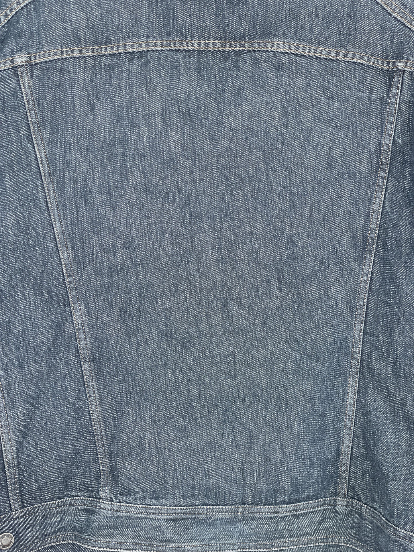 Gucci by Tom Ford SS02 Epaulettes Dark Denim Trucker Jacket