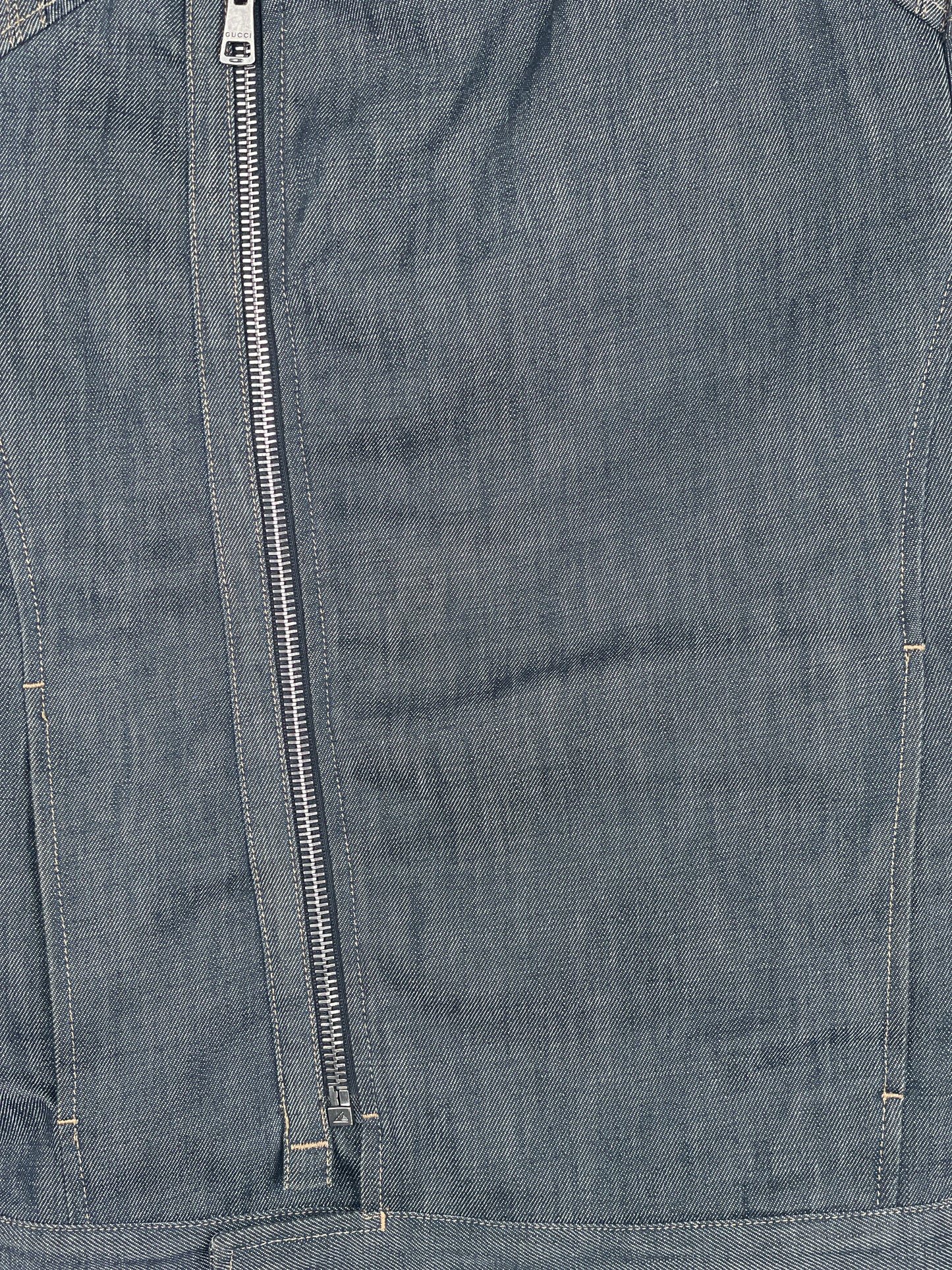 Gucci by Tom Ford SS02 Denim Biker Jacket