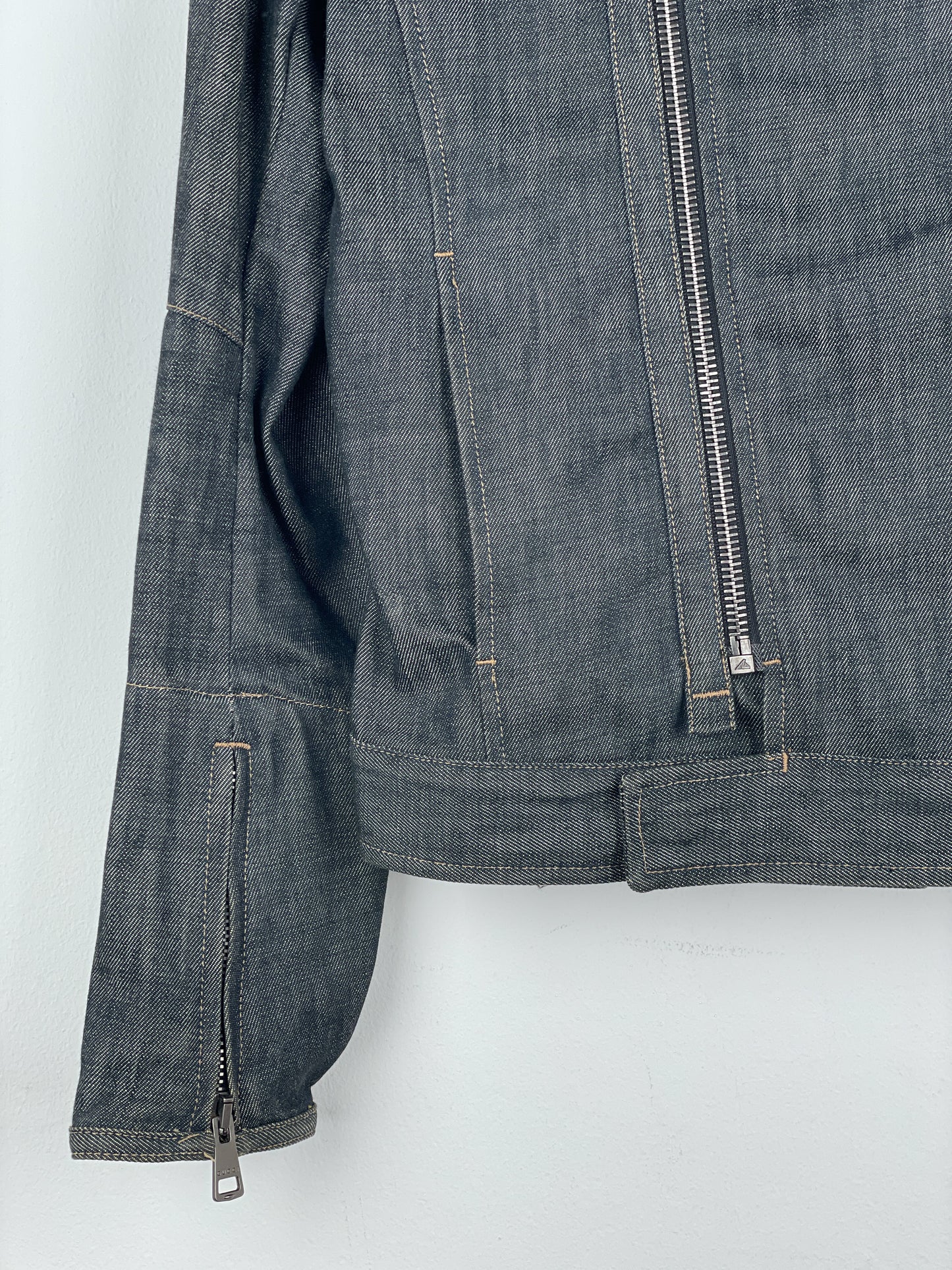 Gucci by Tom Ford SS02 Denim Biker Jacket