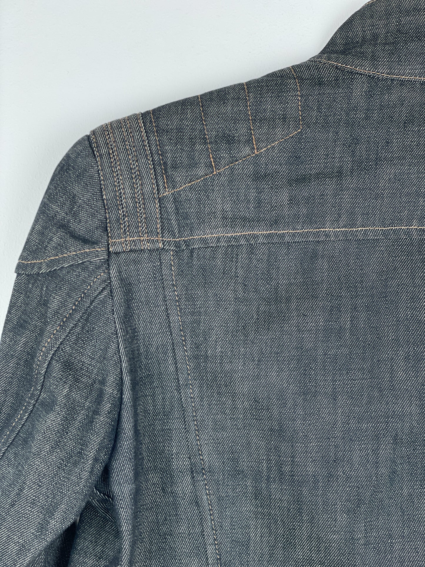 Gucci by Tom Ford SS02 Denim Biker Jacket