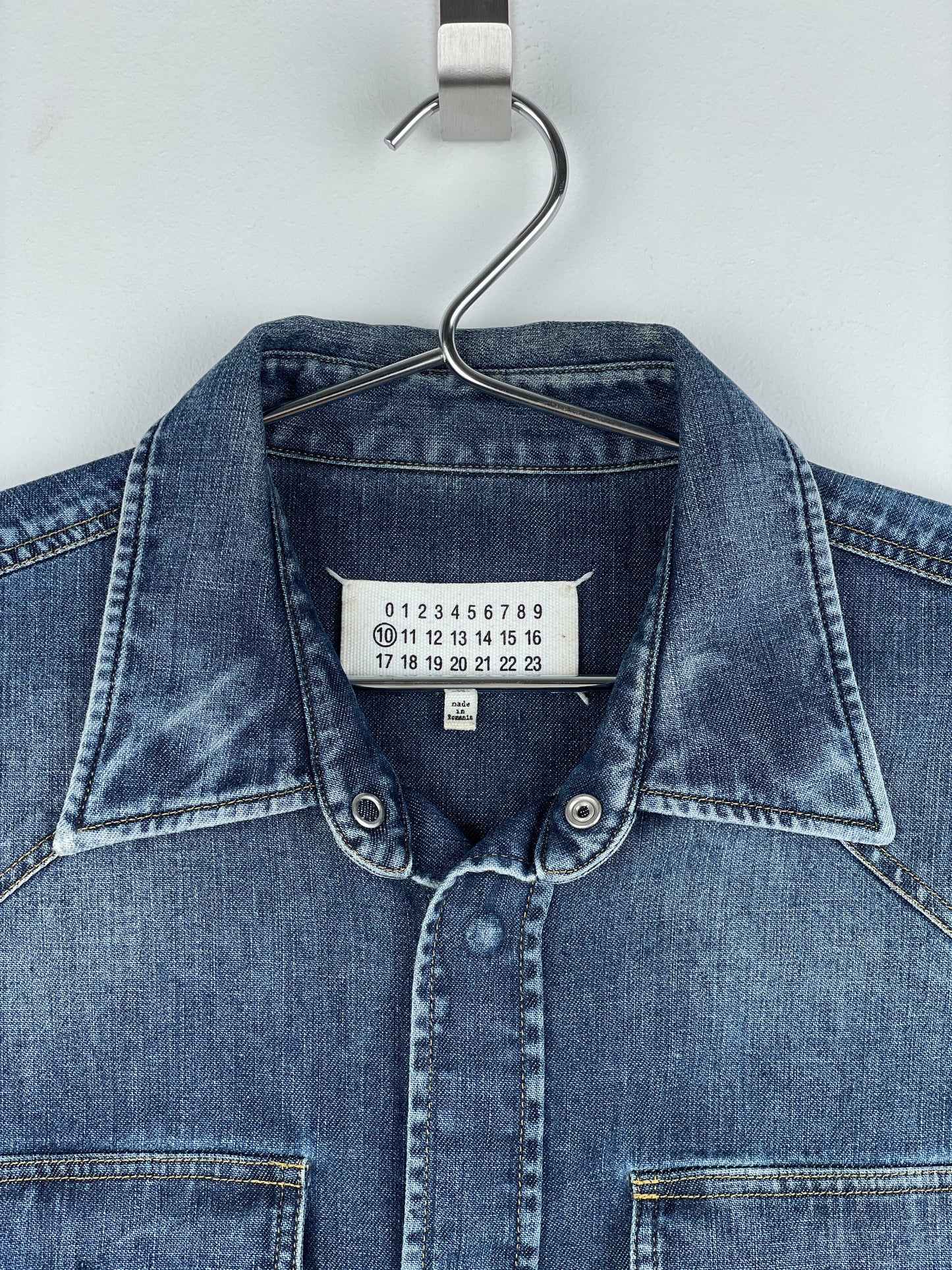 Maison Margiela SS16 Western Denim Button-Up Shirt