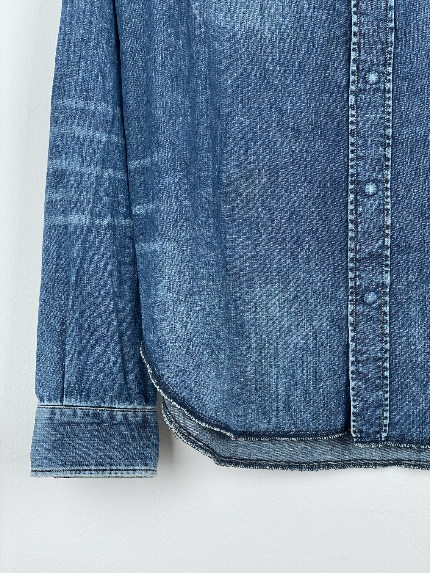 Maison Margiela SS16 Western Denim Button-Up Shirt