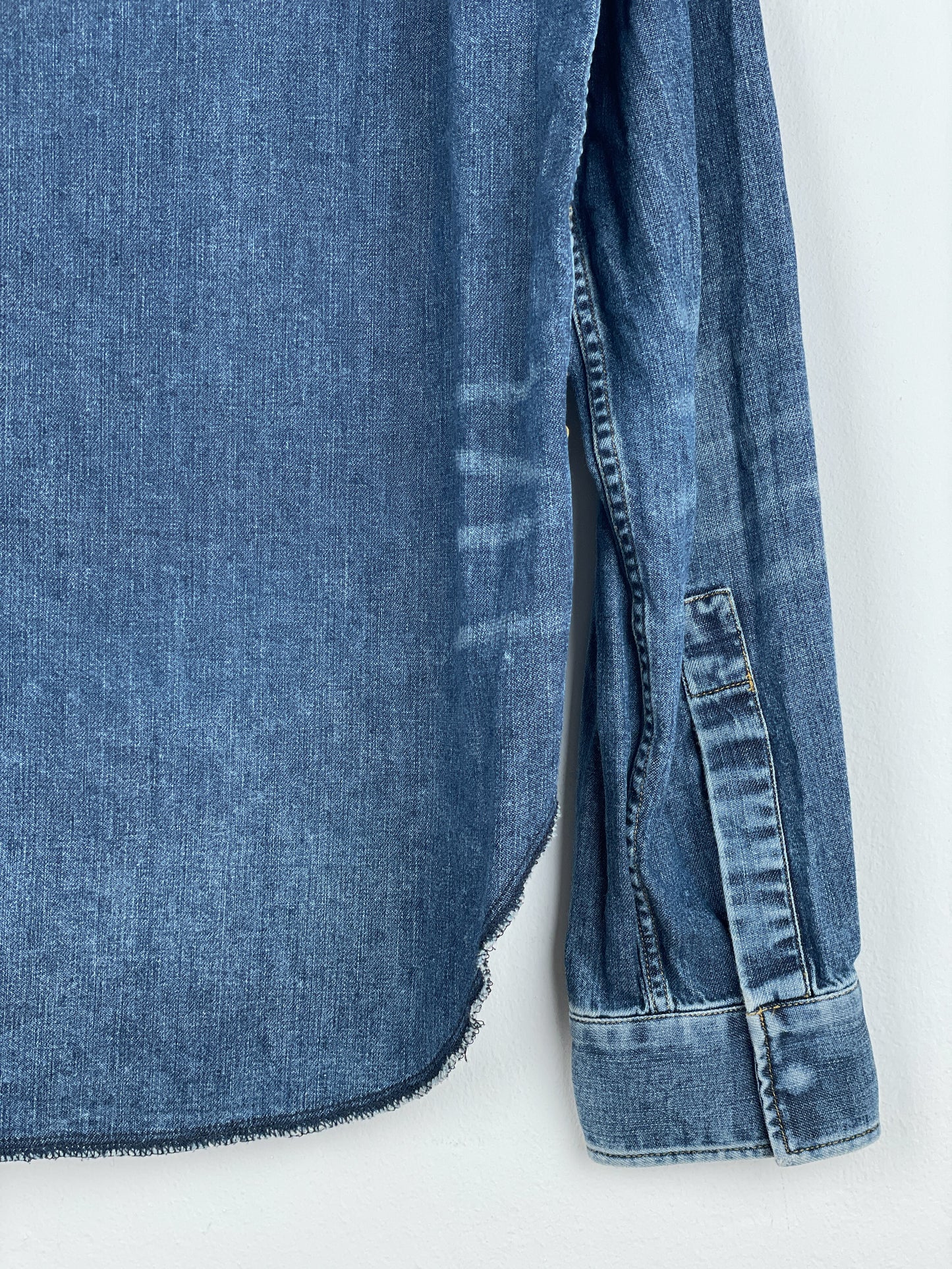 Maison Margiela SS16 Western Denim Button-Up Shirt