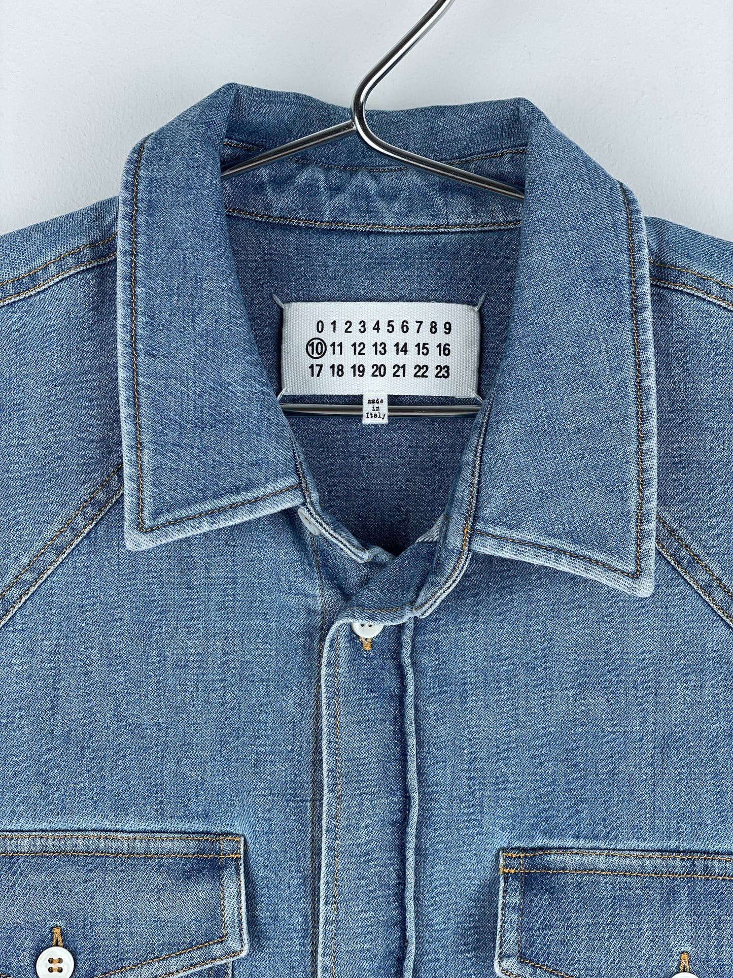 Maison Margiela SS15 Western Denim Button-Up Shirt