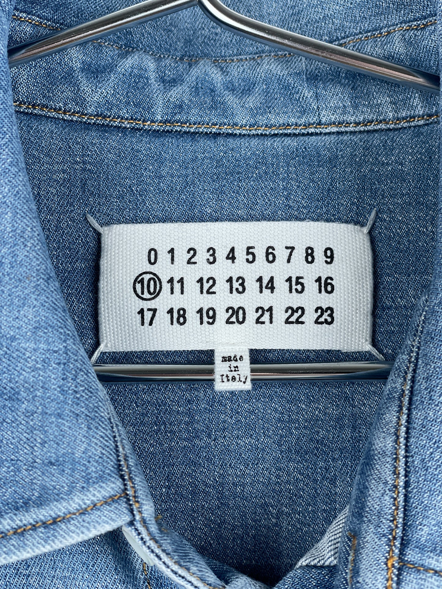 Maison Margiela SS15 Western Denim Button-Up Shirt
