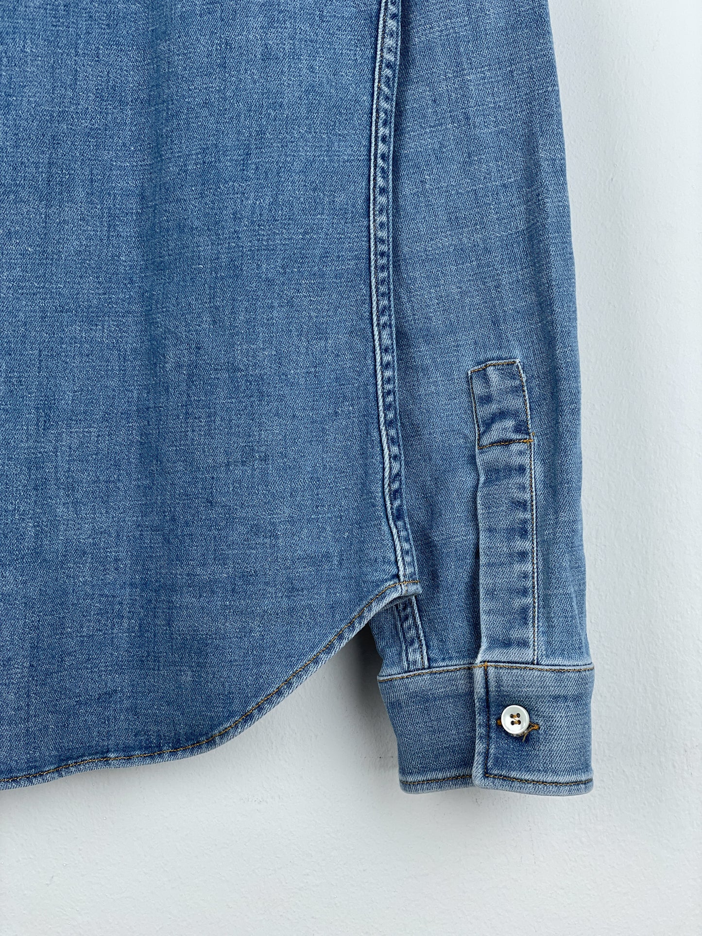 Maison Margiela SS15 Western Denim Button-Up Shirt