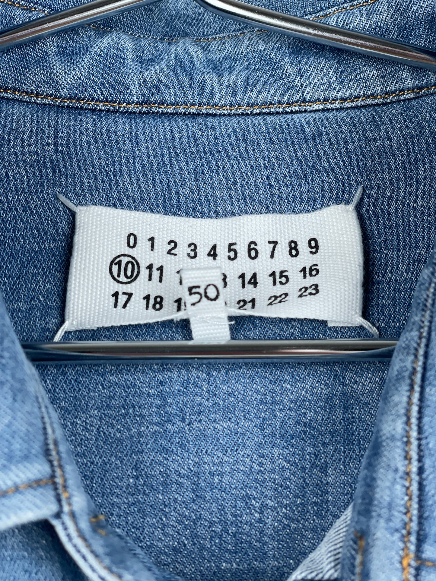 Maison Margiela SS15 Western Denim Button-Up Shirt